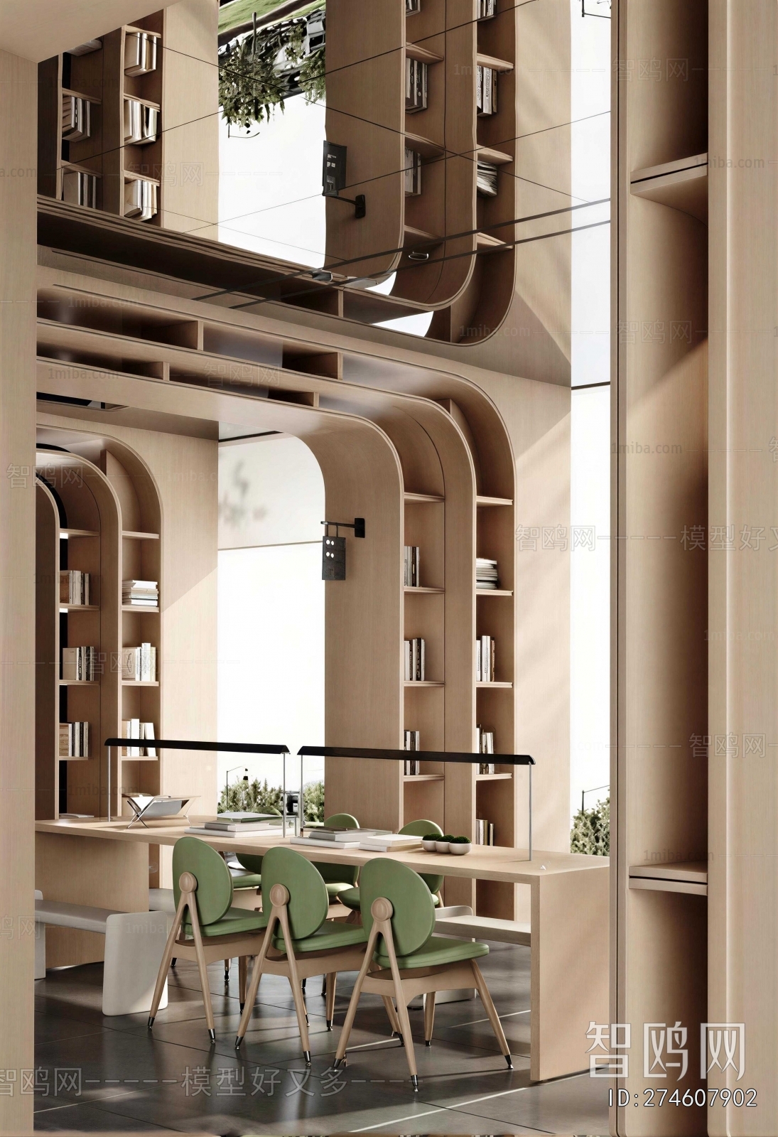 Modern Bookstore Book Bar