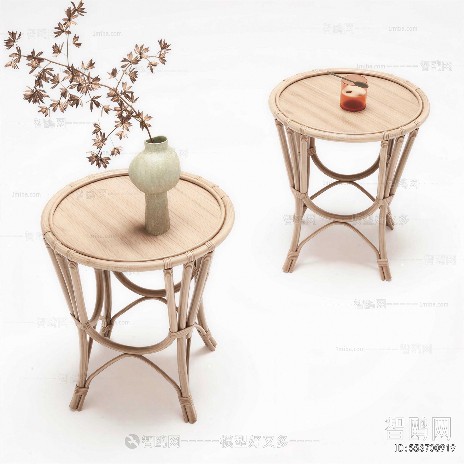 Wabi-sabi Style Side Table/corner Table