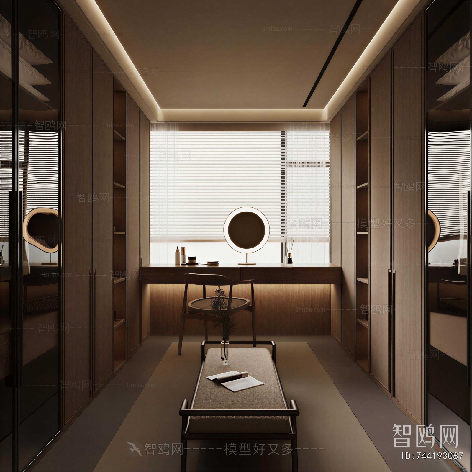 Modern Clothes Storage Area