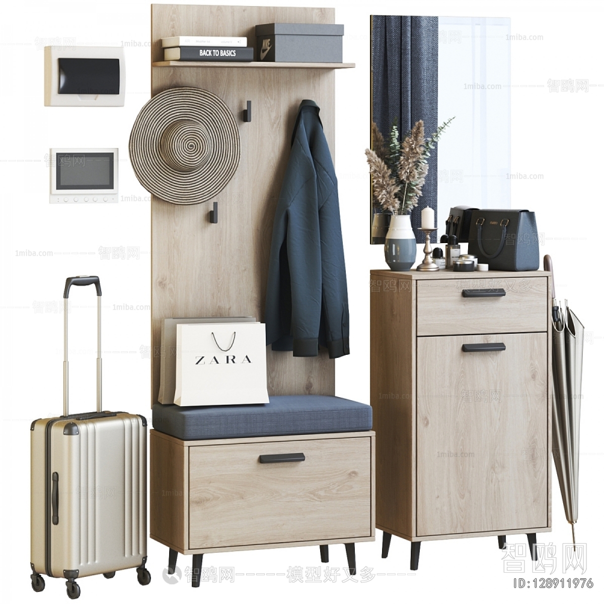Modern Shoe Cabinet