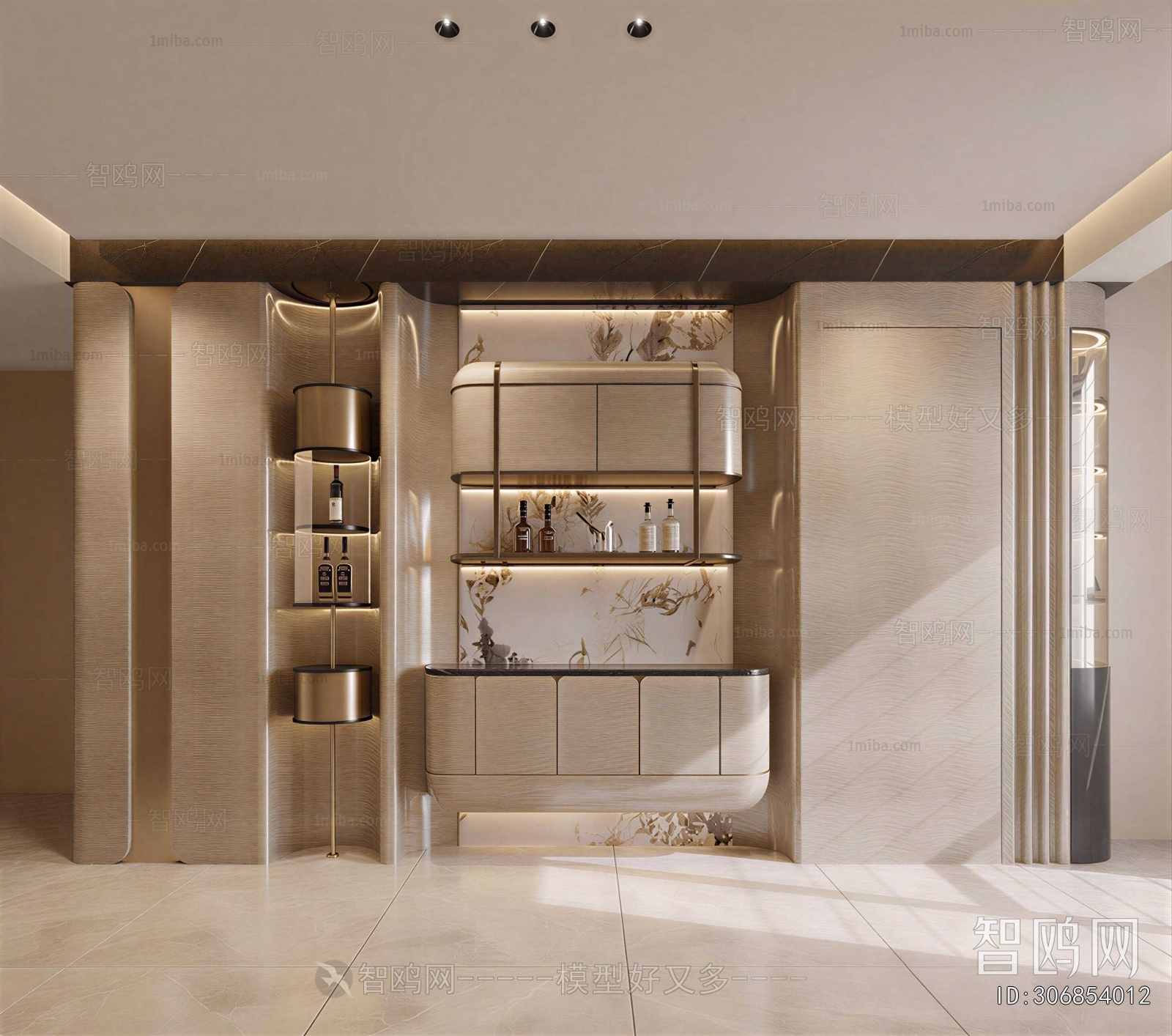 Modern Wine Cabinet