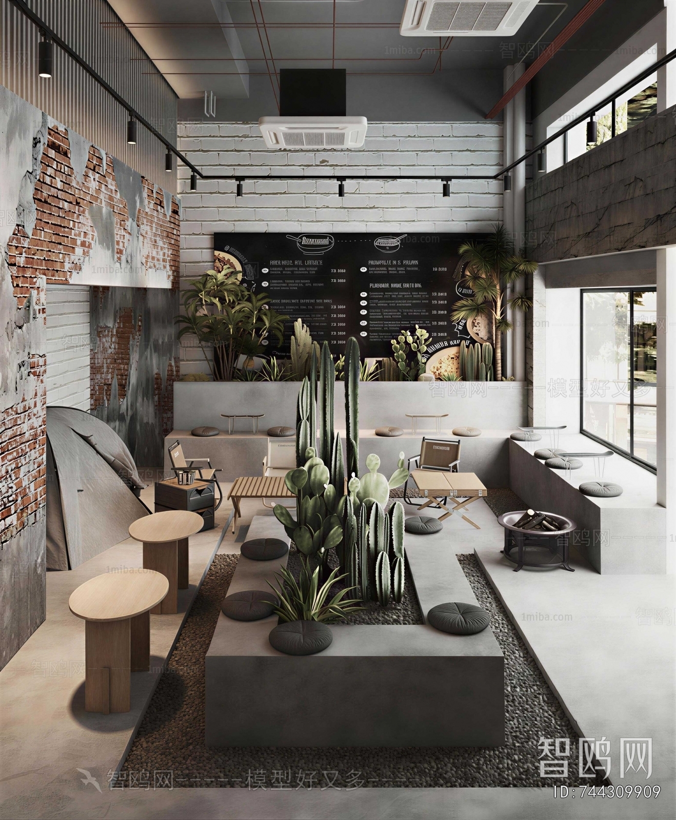 Industrial Style Cafe