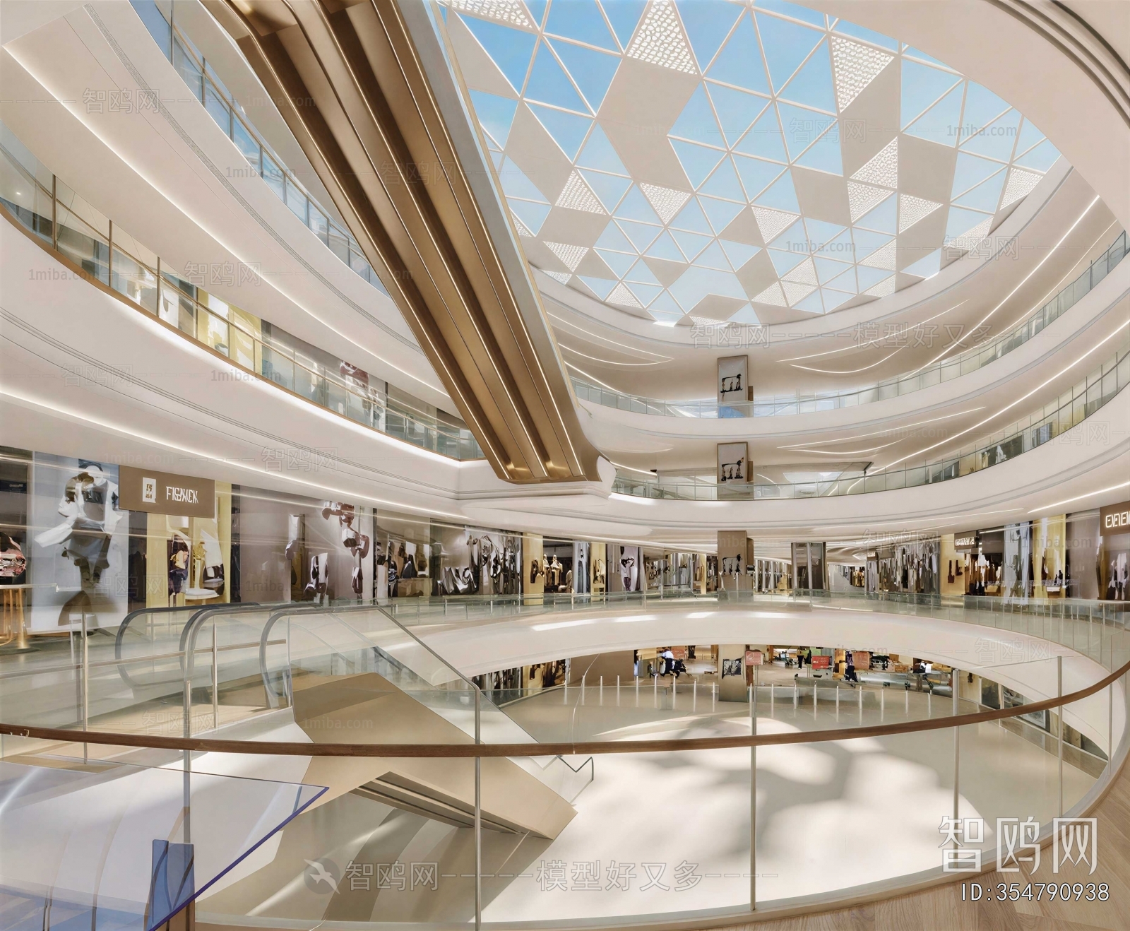 Modern Shopping Mall