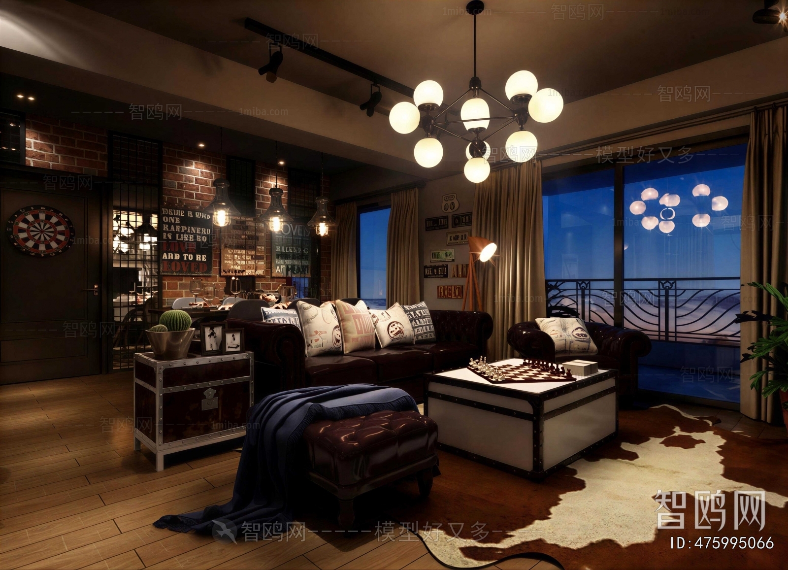 Industrial Style A Living Room