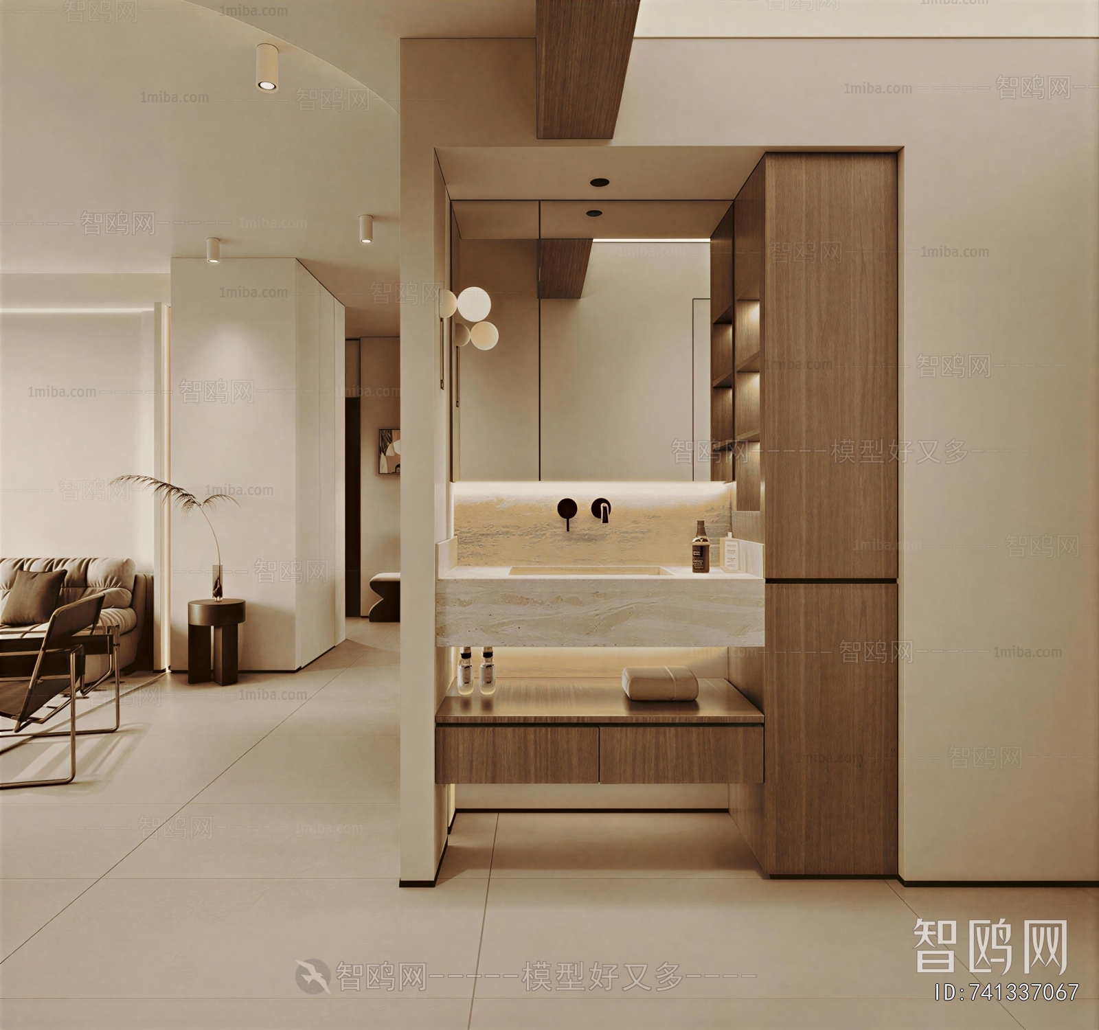 Modern Hallway