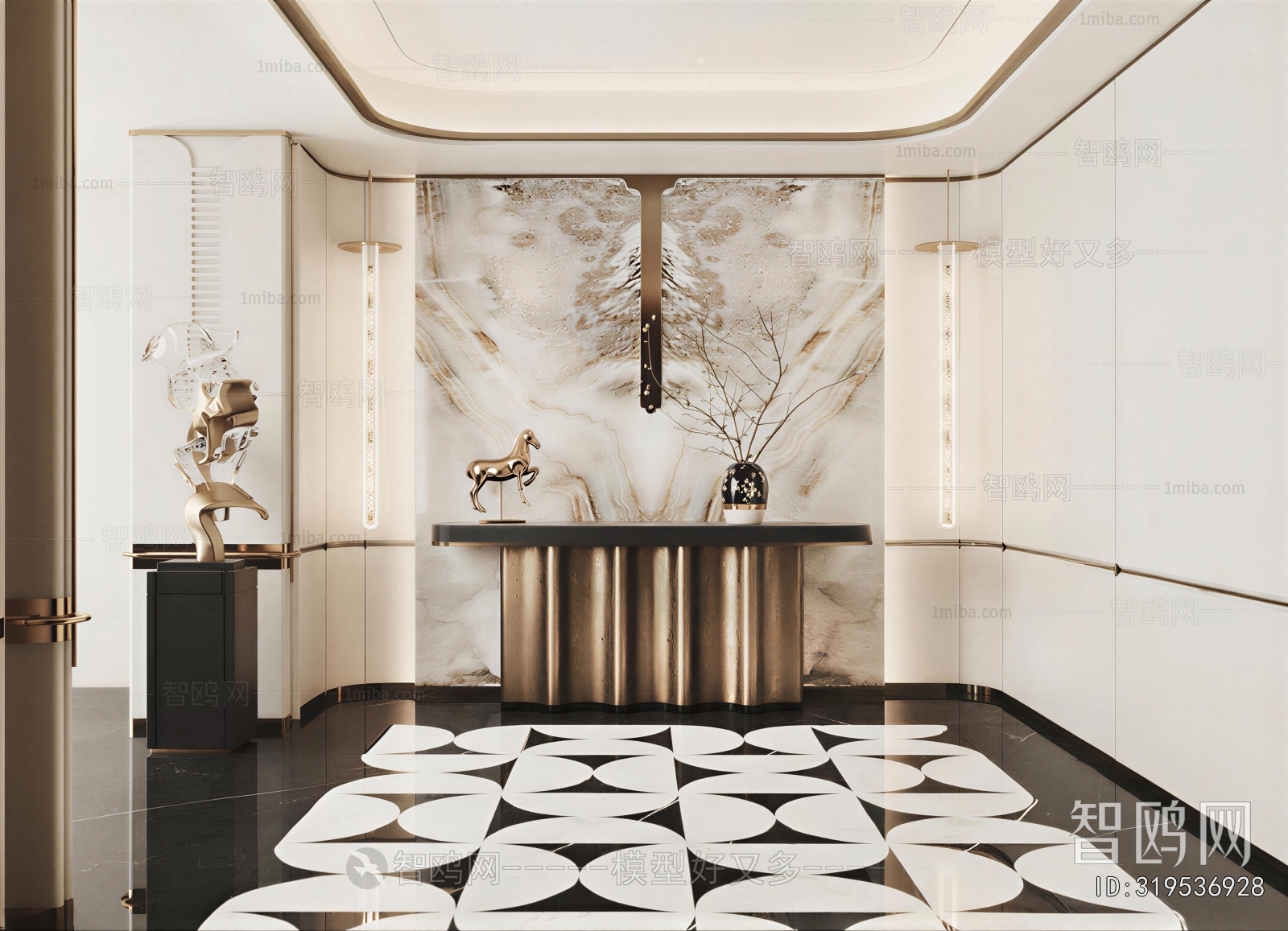 Modern Hallway