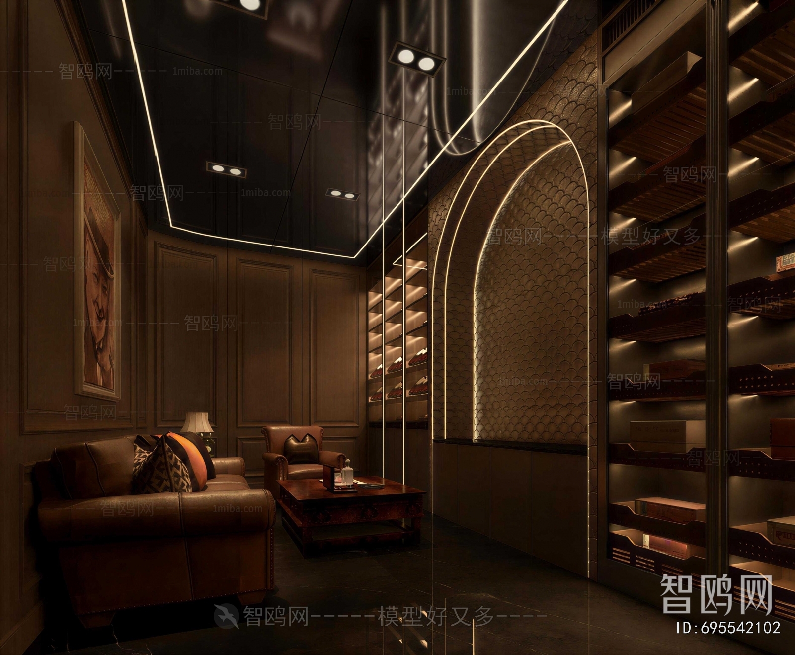 Modern Wine Cellar/Wine Tasting Room