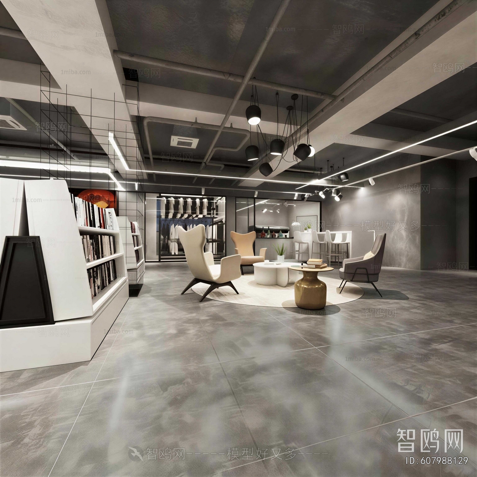 Modern Office Rest Area