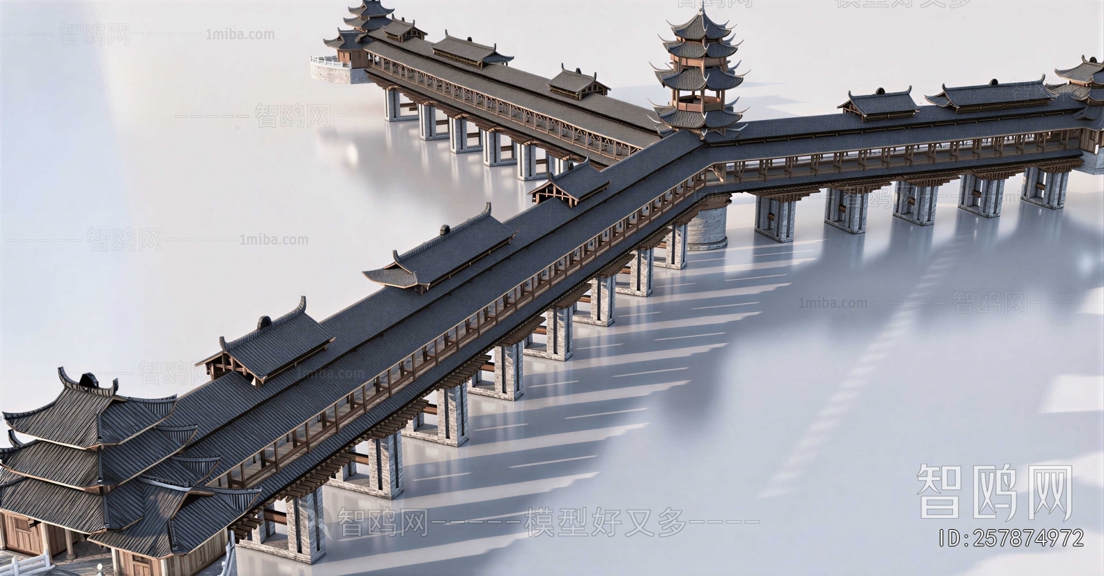 Chinese Style Building Component