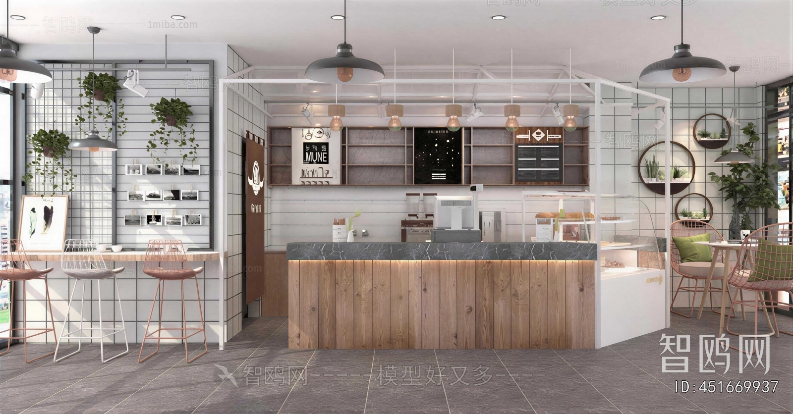 Industrial Style Cafe