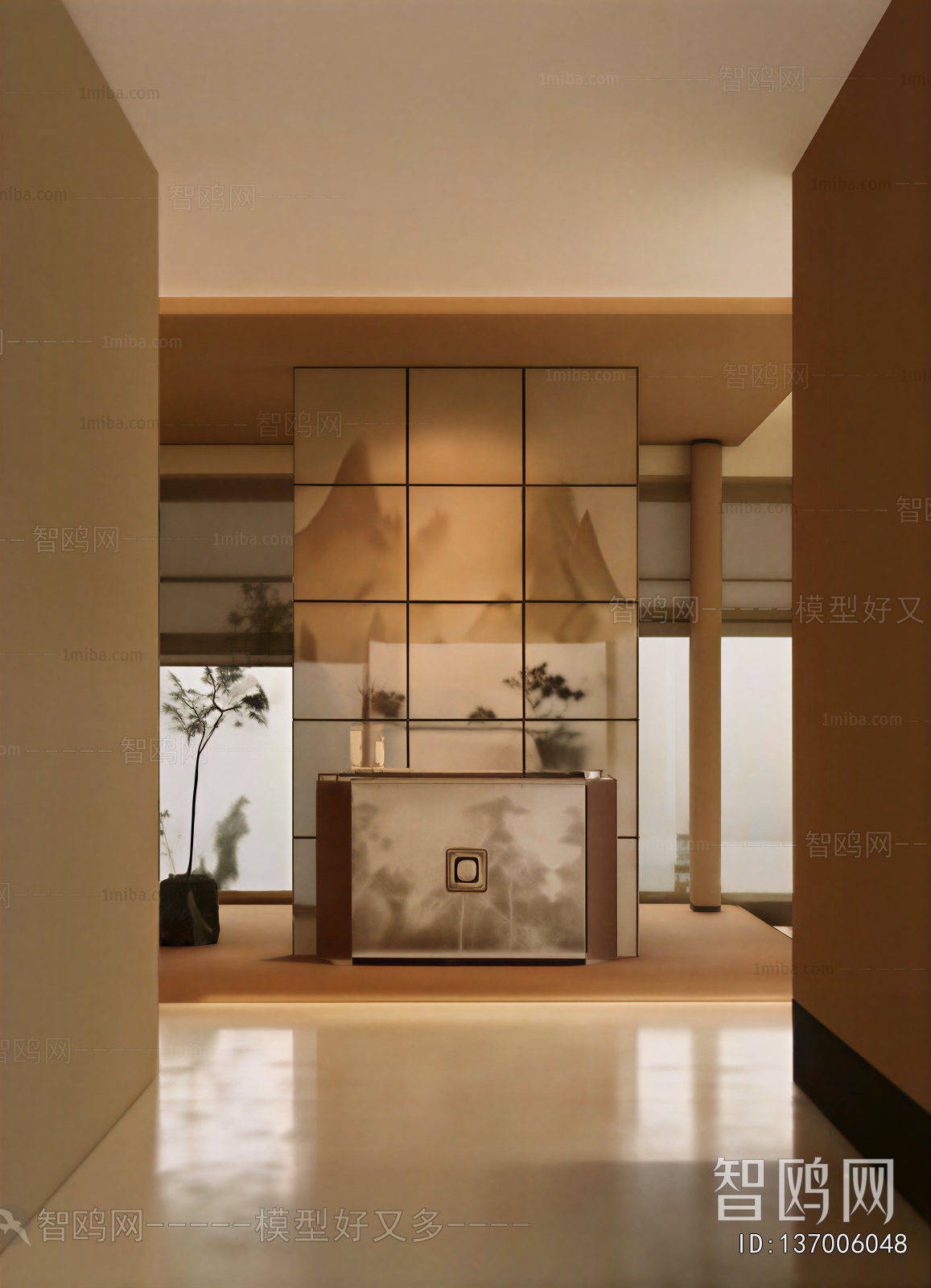 New Chinese Style Hallway