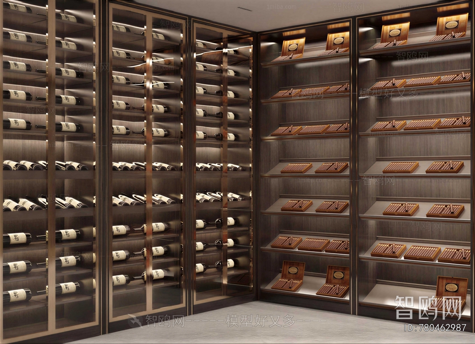 Modern Wine Cellar/Wine Tasting Room