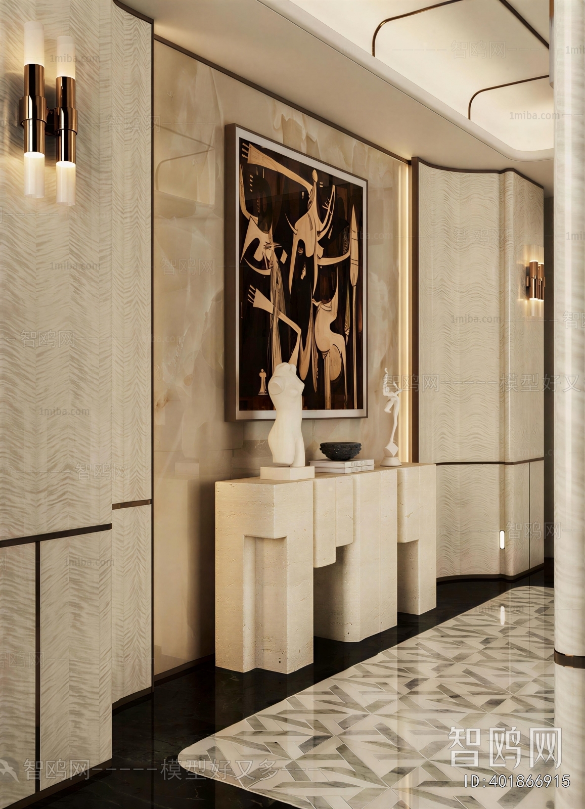 Modern Hallway