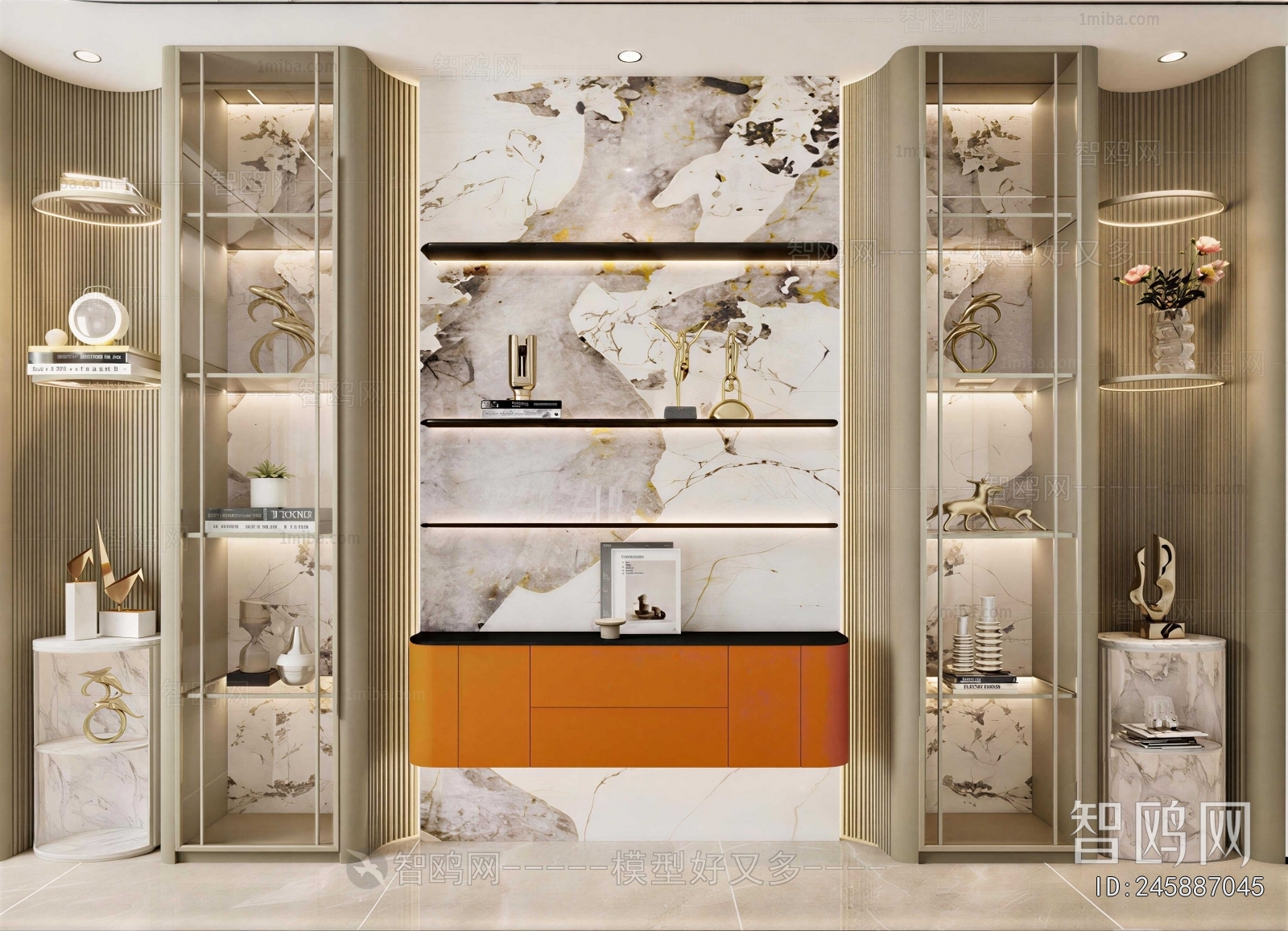 Modern Decorative Cabinet