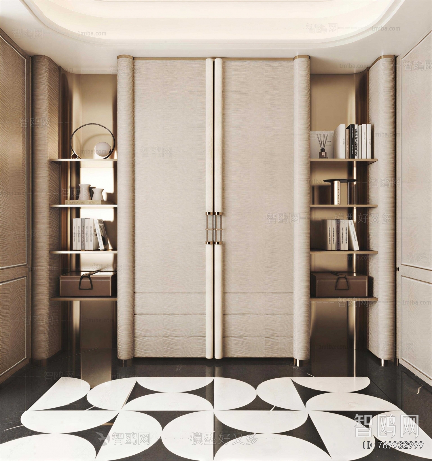 Modern Clothes Storage Area