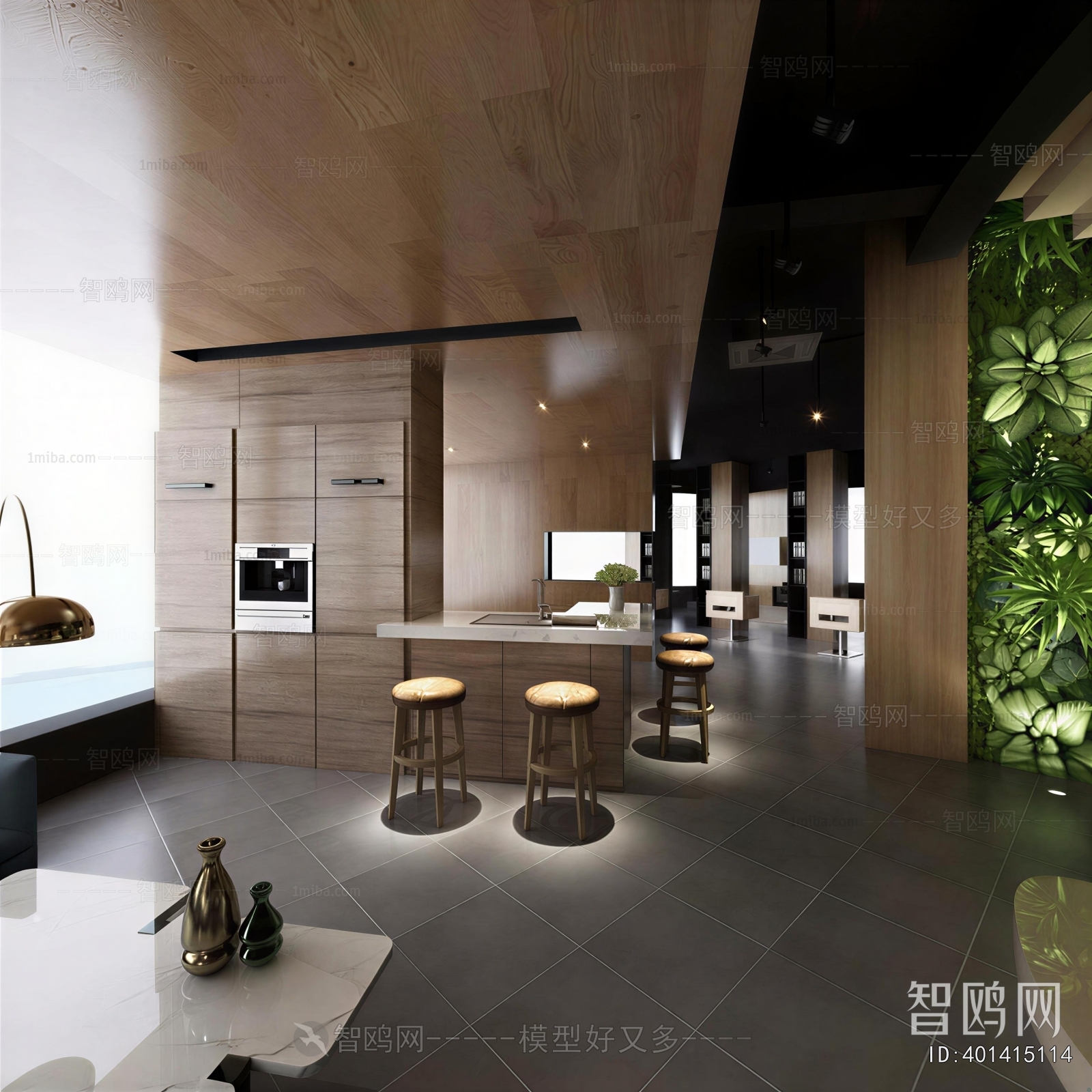 Modern Open Kitchen