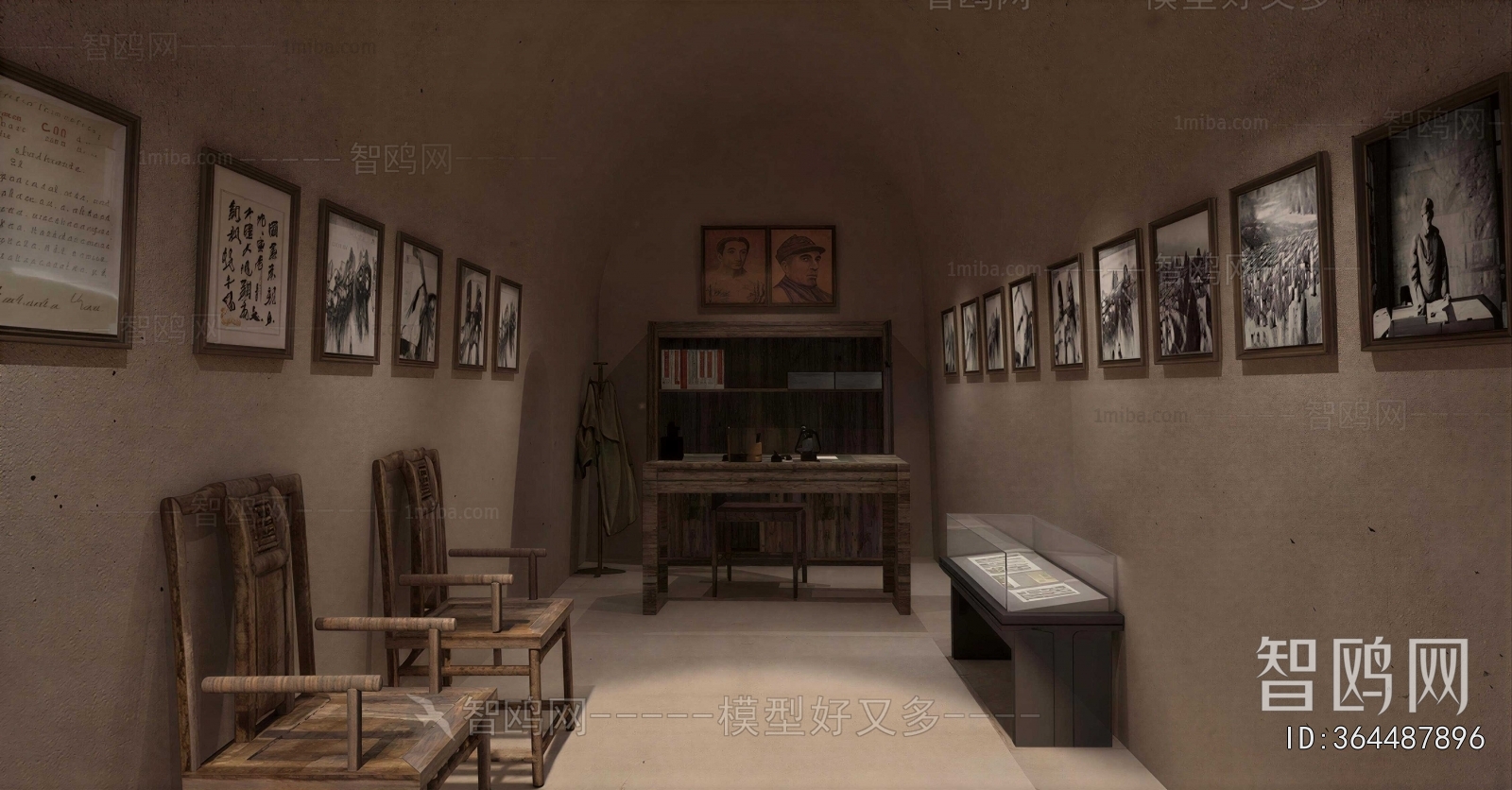 New Chinese Style Exhibition Hall