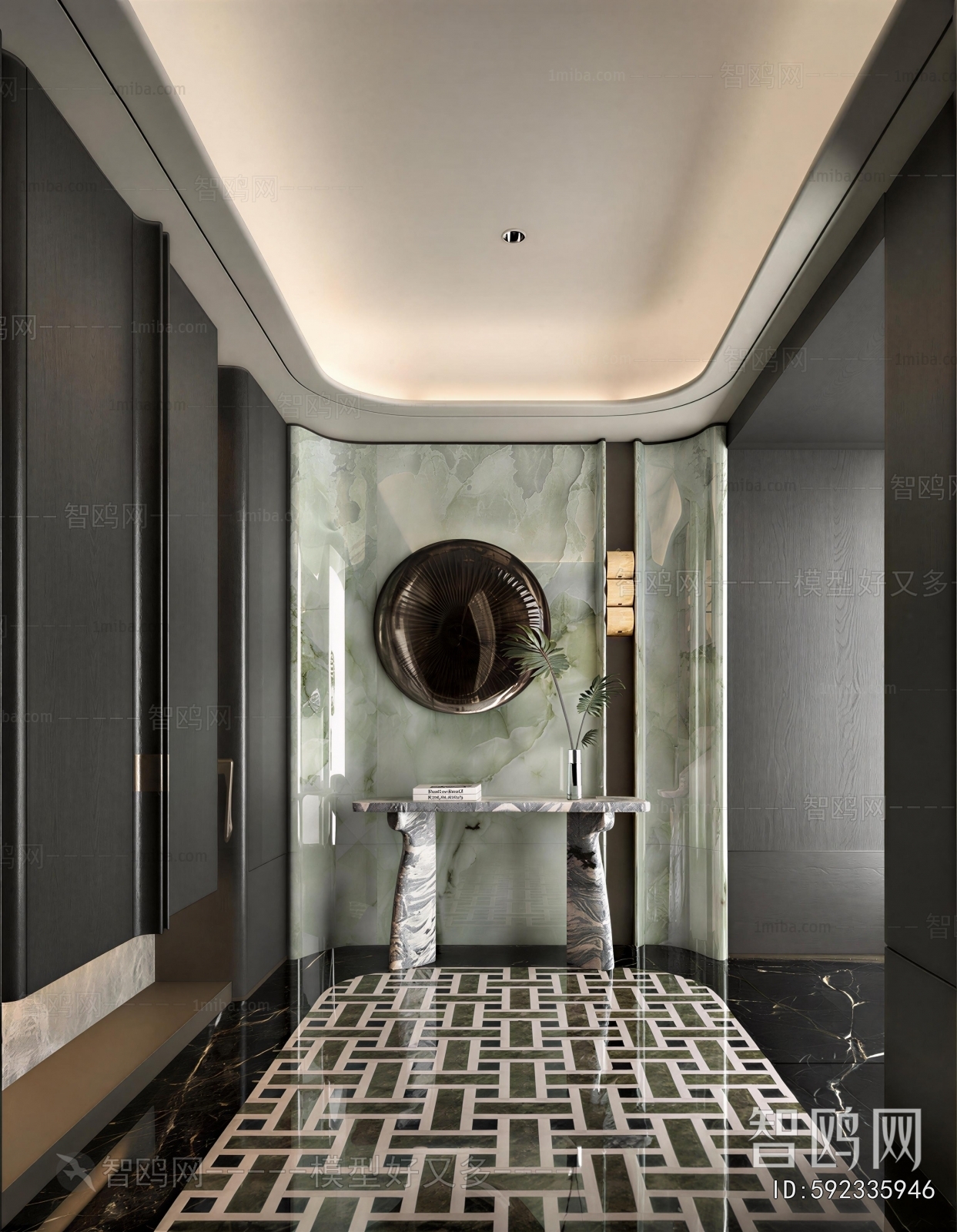 Modern Hallway