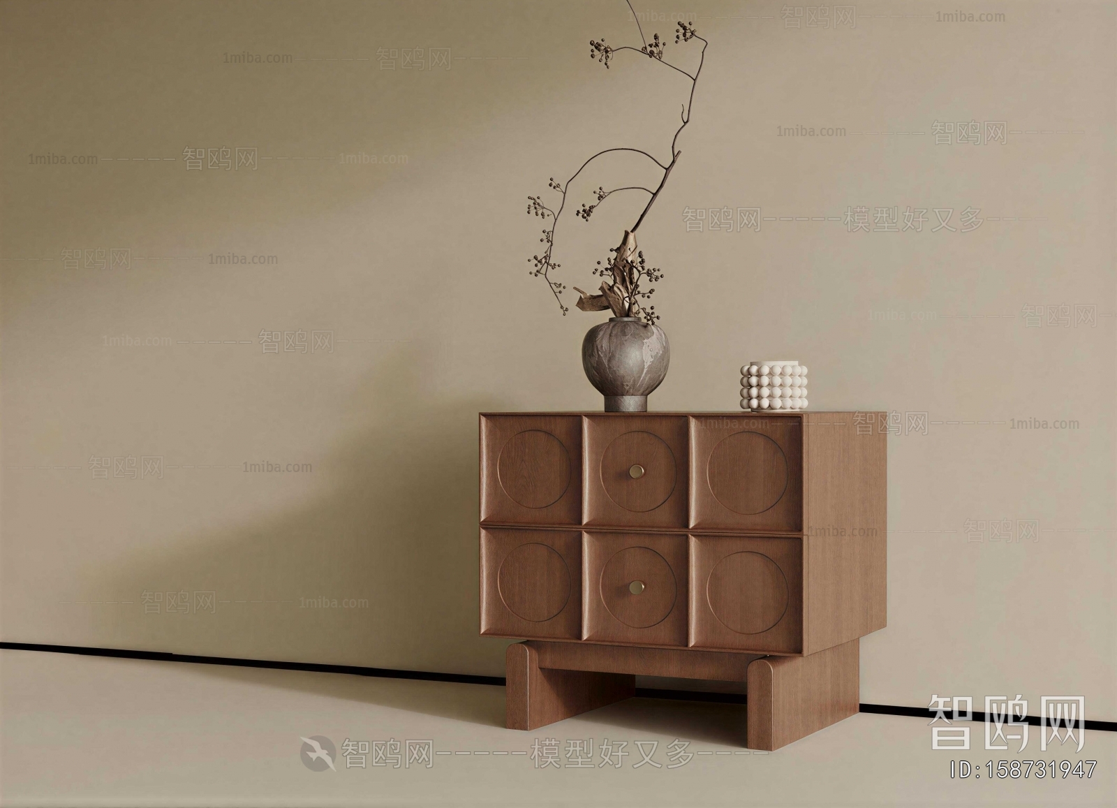Modern Bedside Cupboard