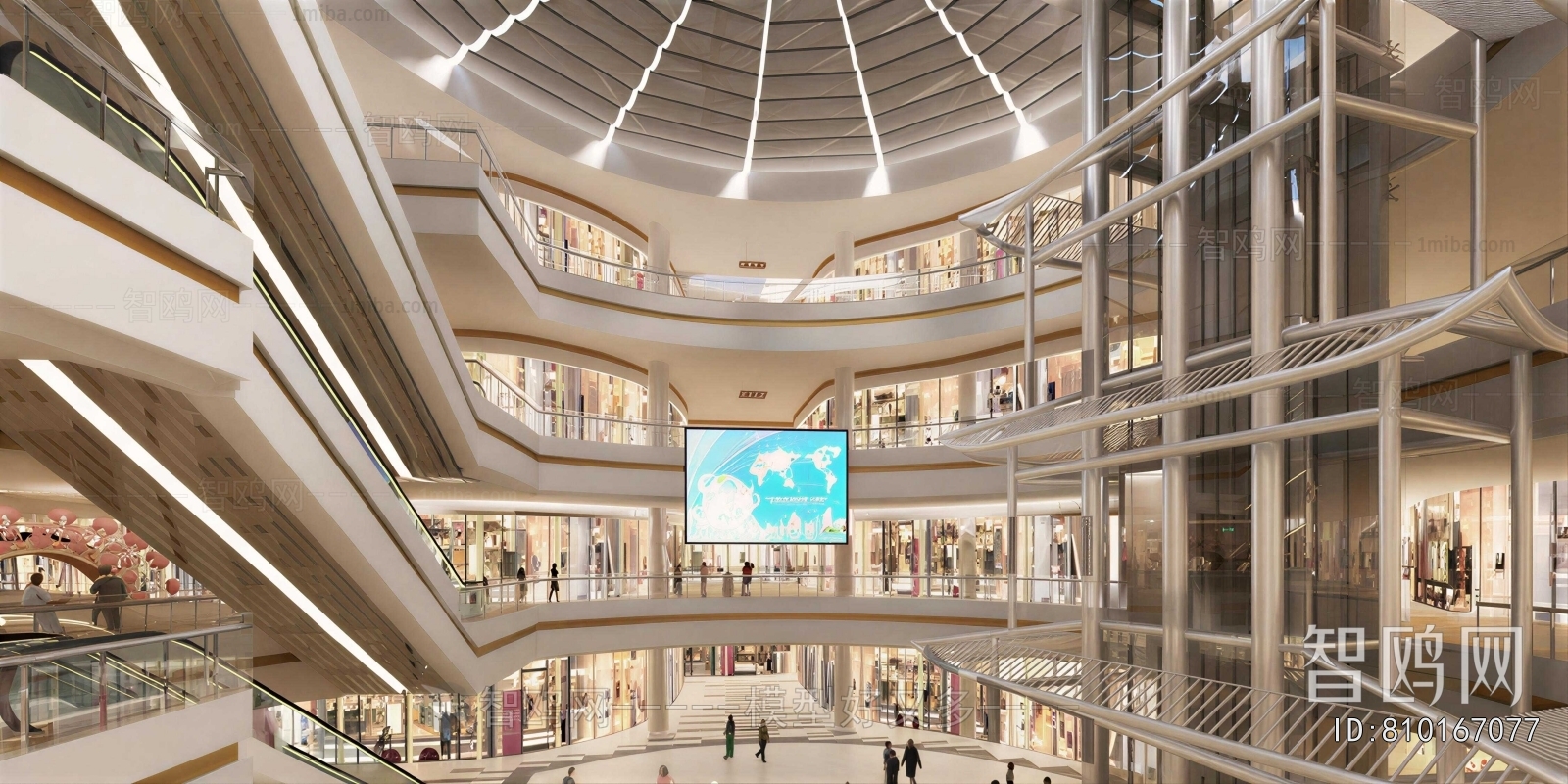Modern Shopping Mall