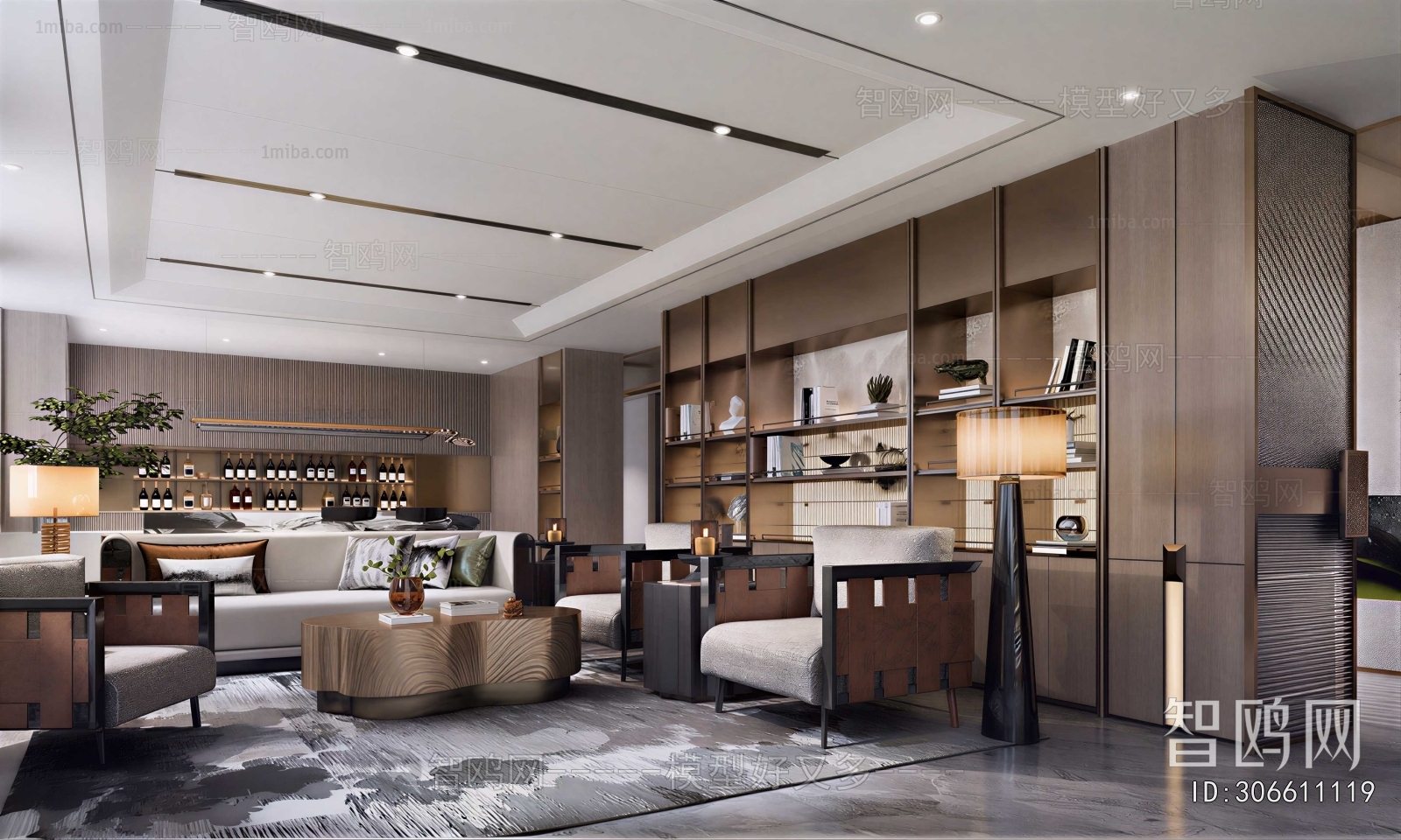 Modern Reception Area