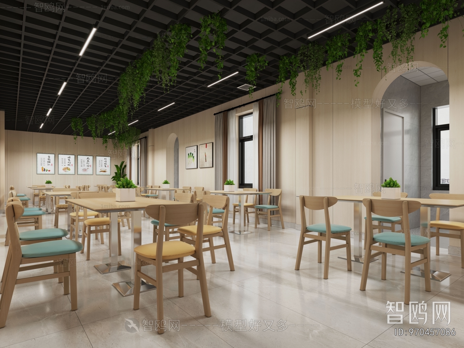 Modern Office Canteen