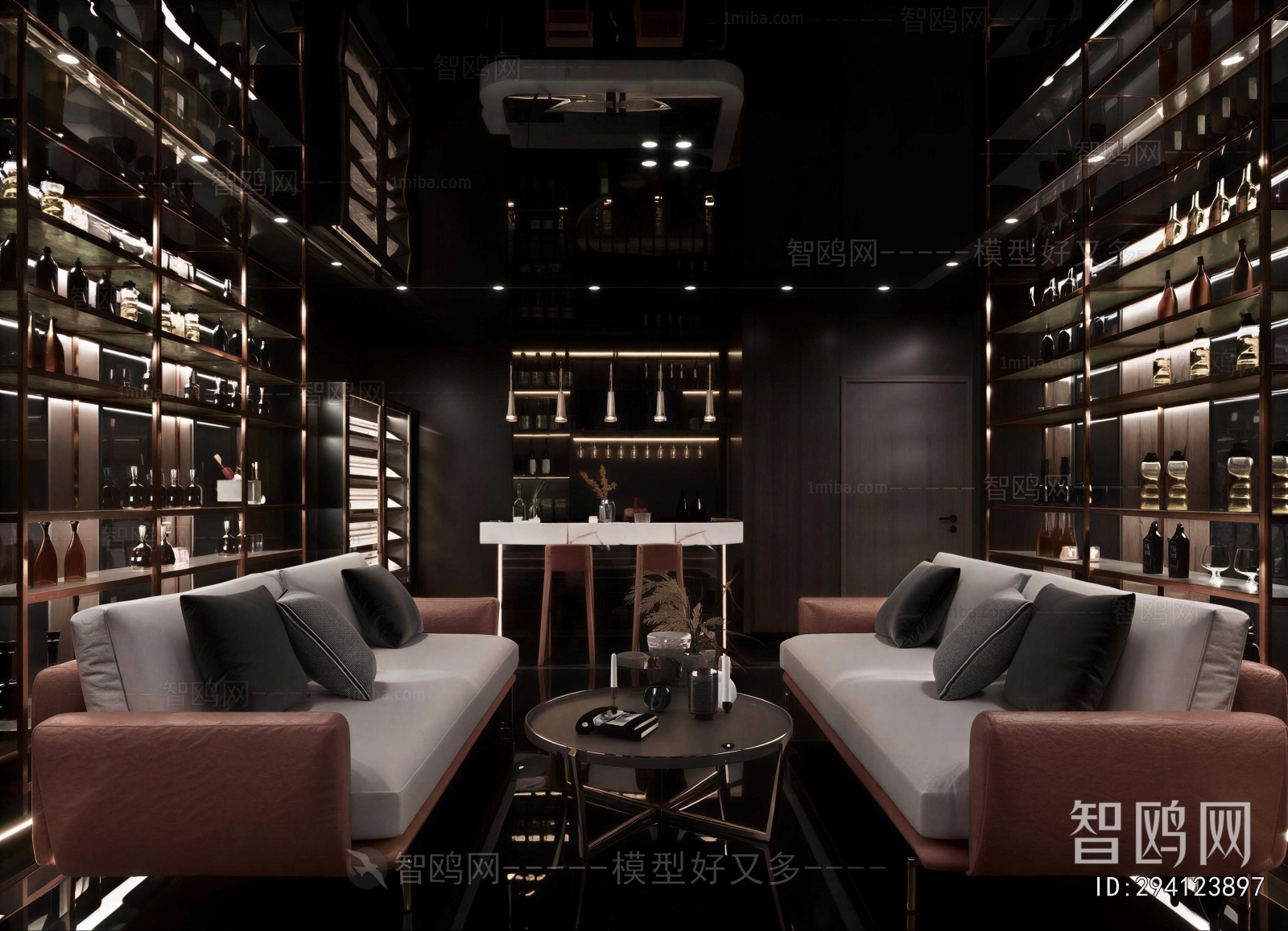 Modern Wine Cellar/Wine Tasting Room