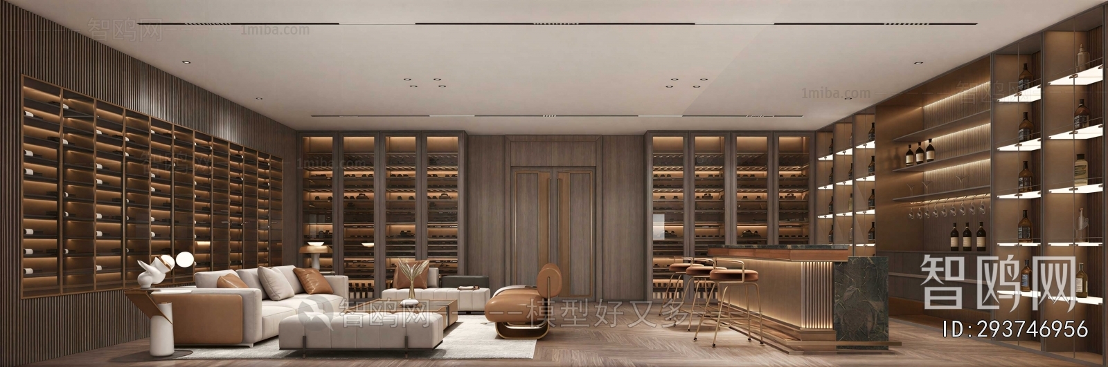 Modern Wine Cellar/Wine Tasting Room