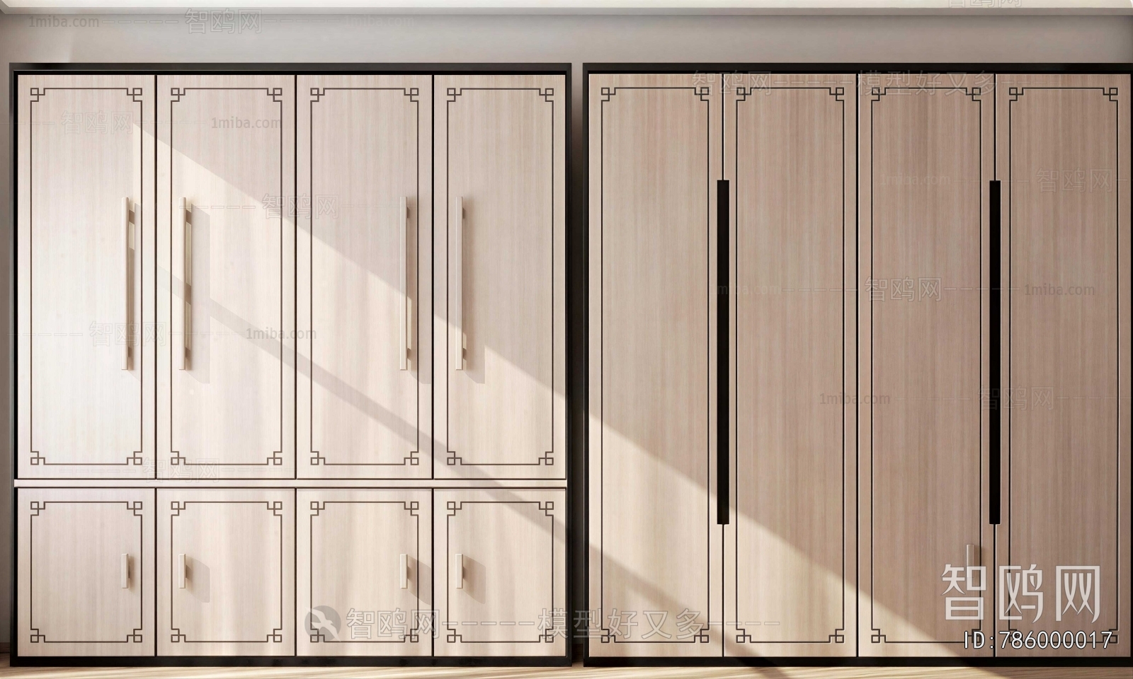 New Chinese Style The Wardrobe