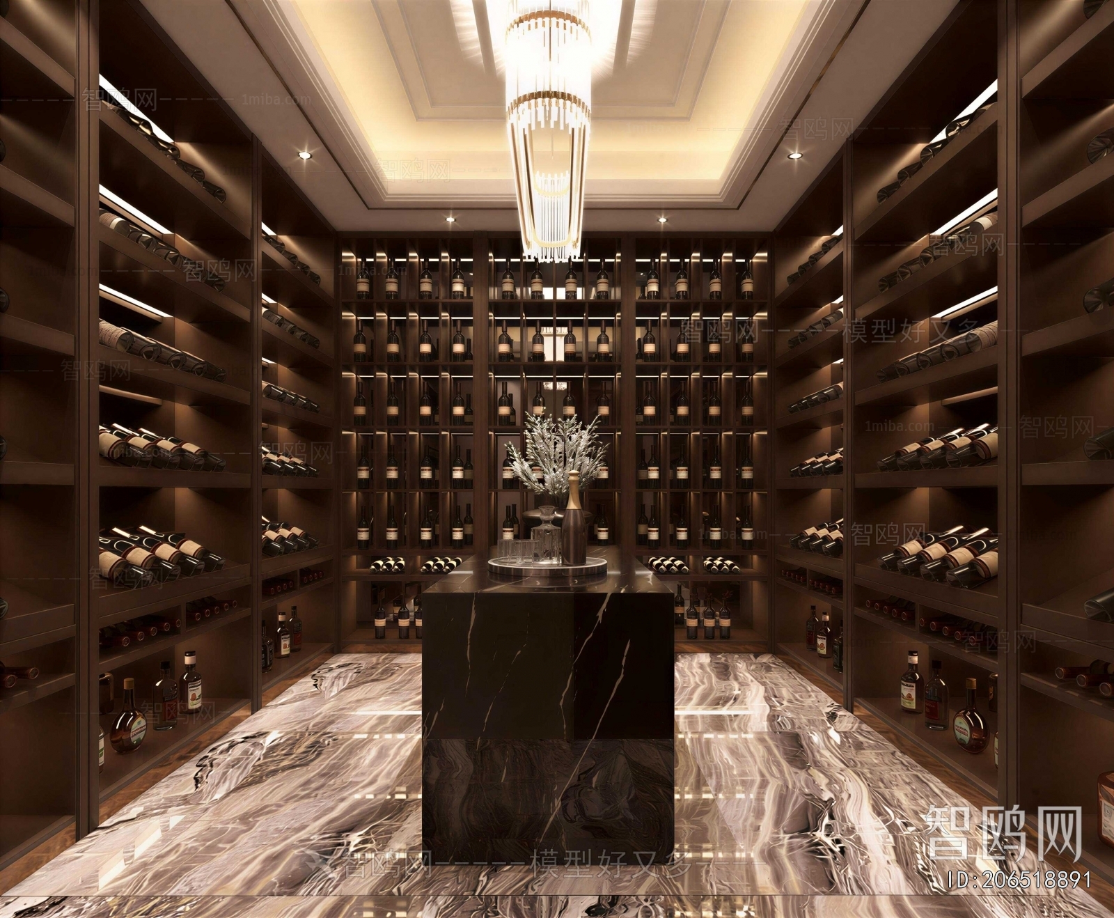 Modern Wine Cellar/Wine Tasting Room
