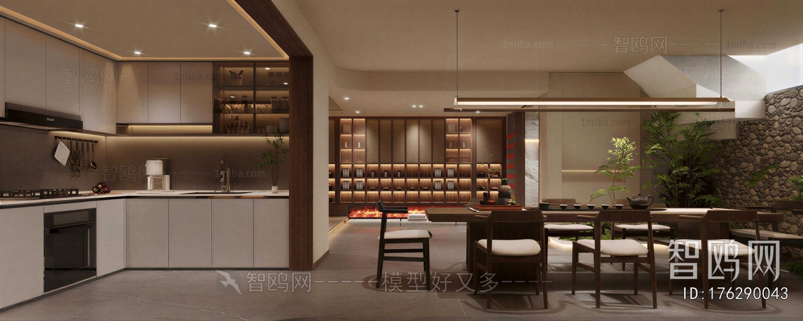 New Chinese Style Tea House