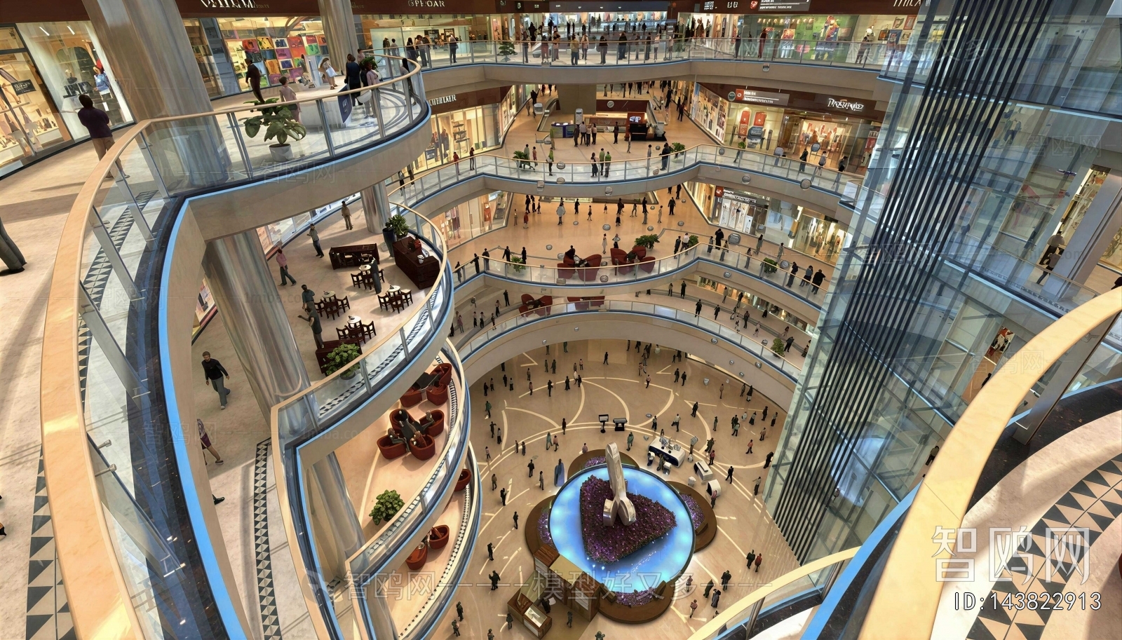 Modern Shopping Mall