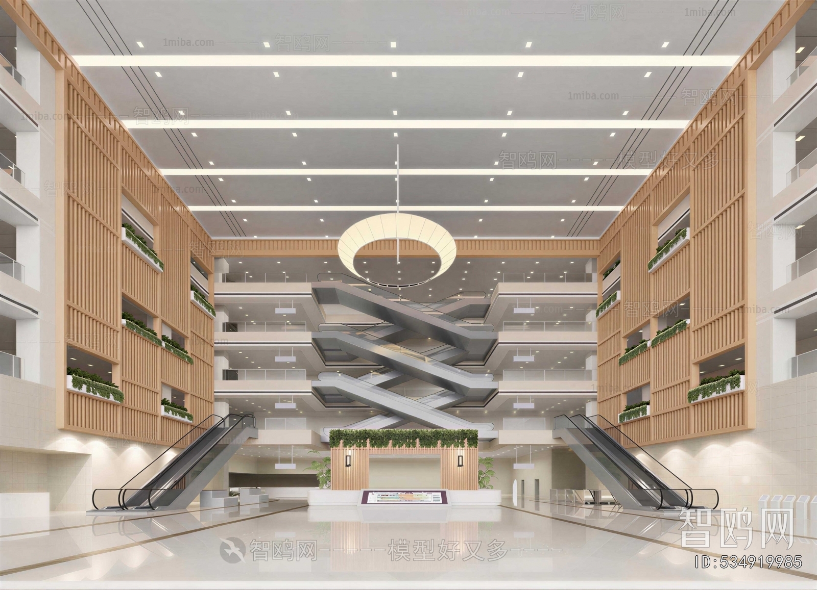 Modern Shopping Mall