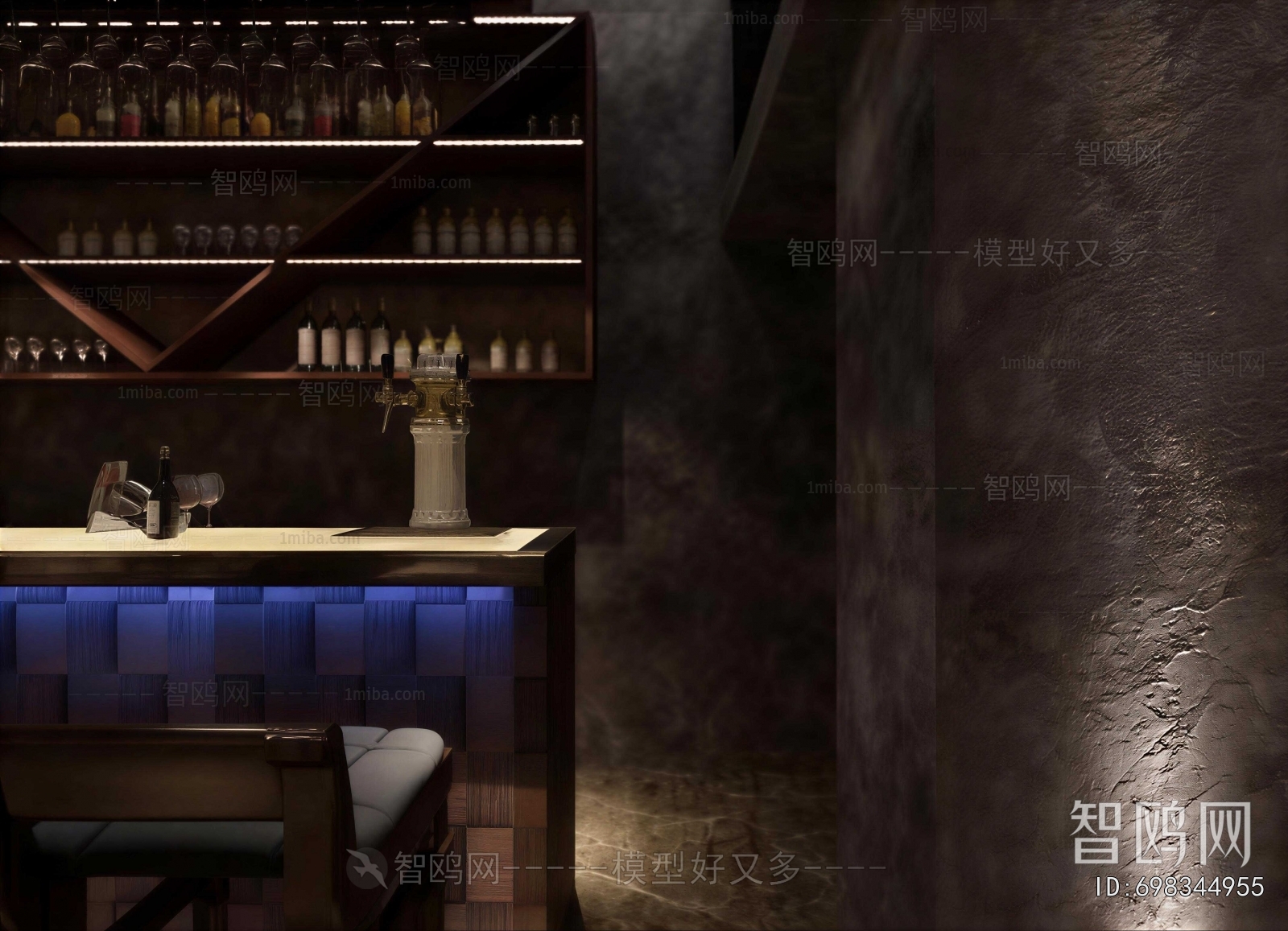 Industrial Style Bar