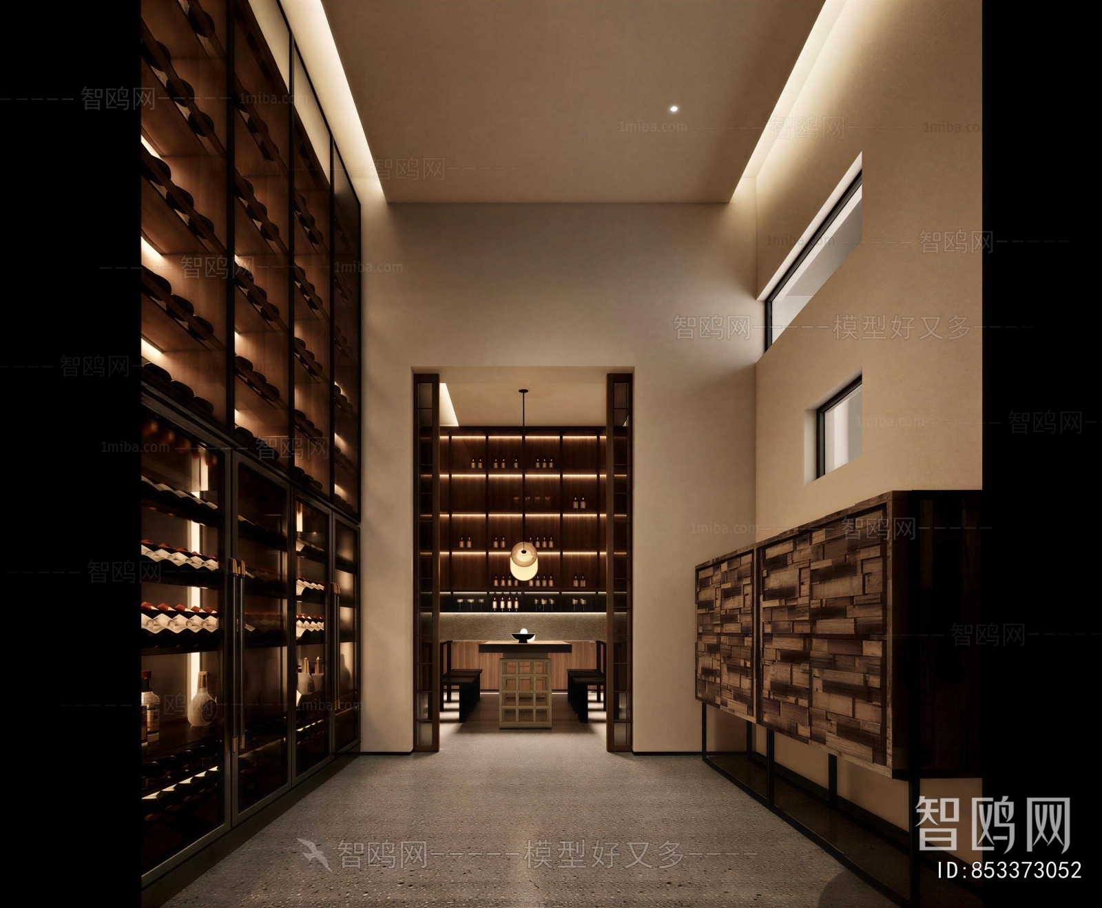 Modern Wine Cellar/Wine Tasting Room