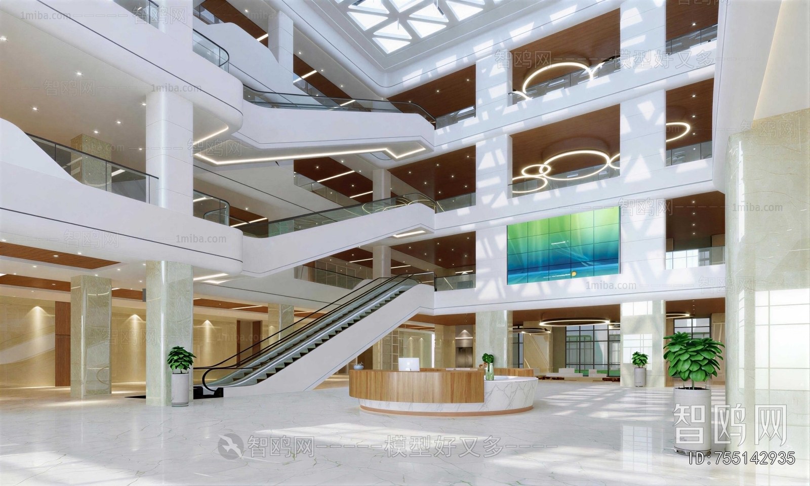 Modern Shopping Mall
