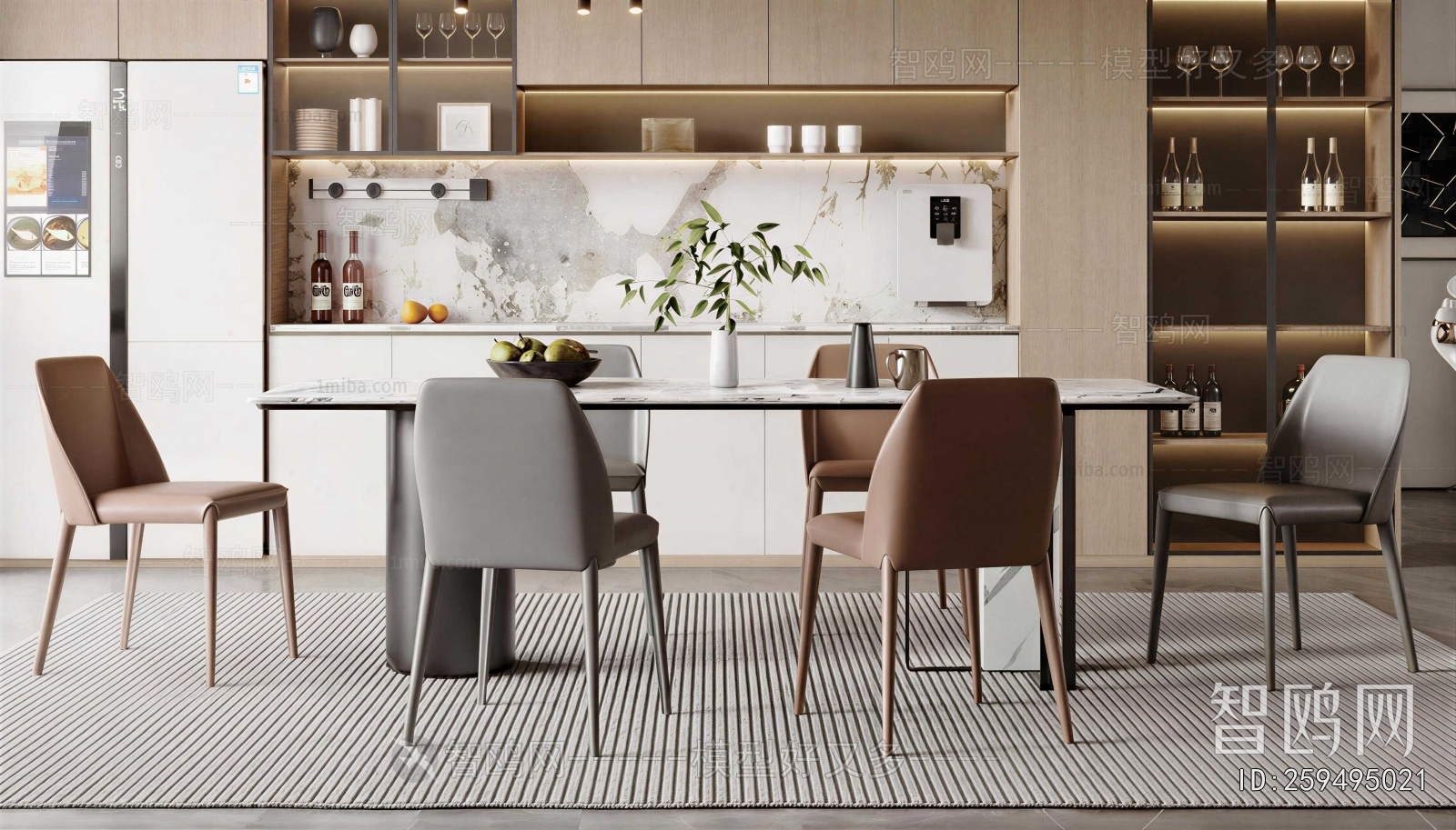 Modern Dining Table And Chairs