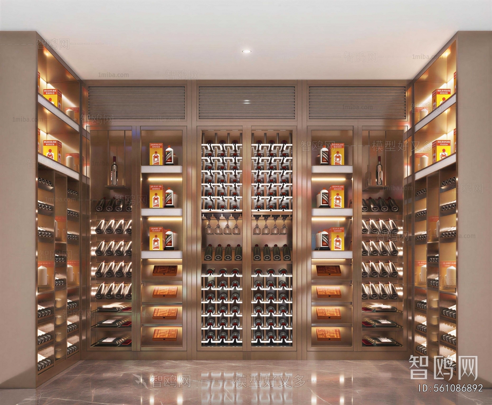 Modern Wine Cellar/Wine Tasting Room