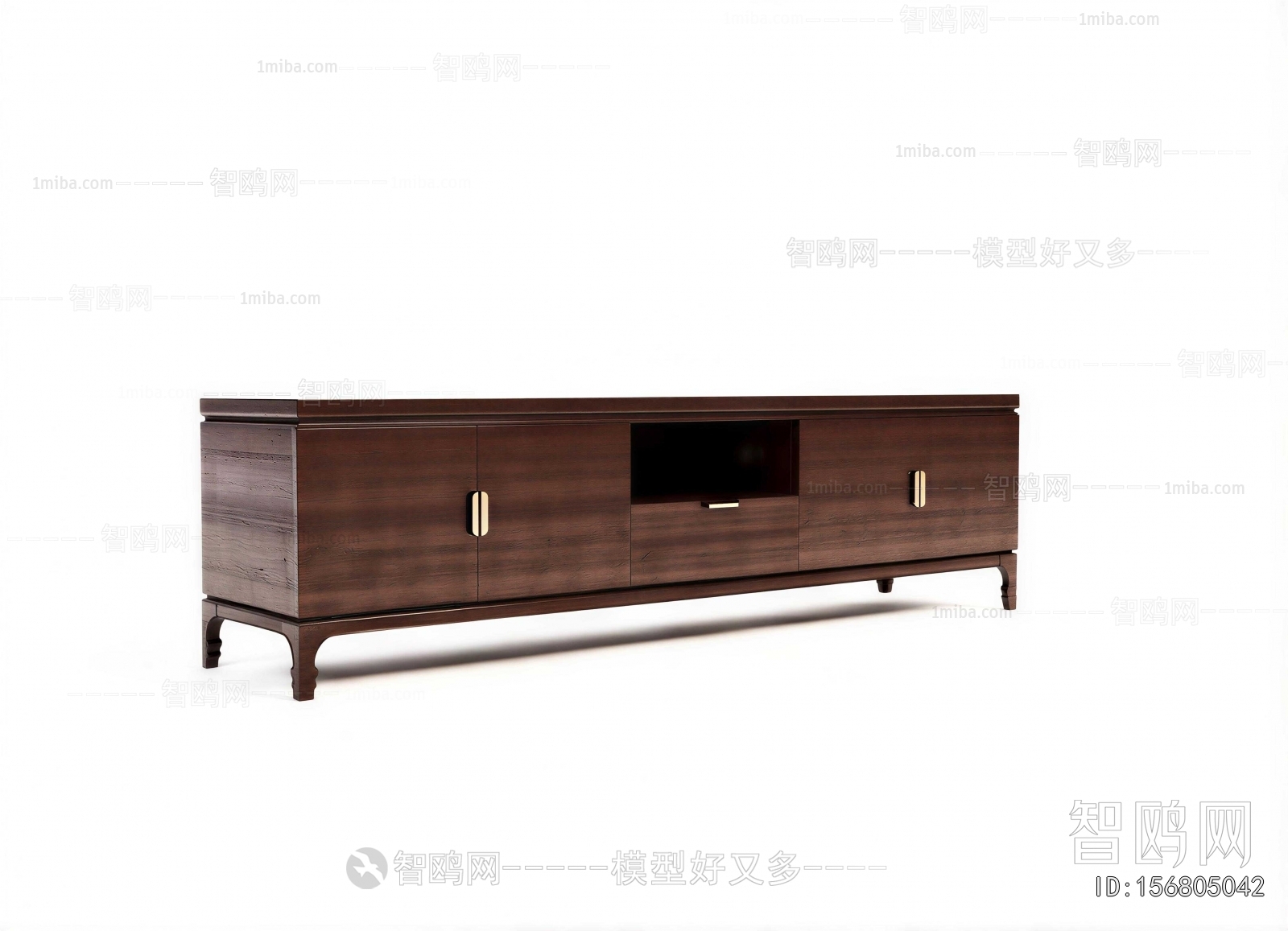 New Chinese Style TV Cabinet