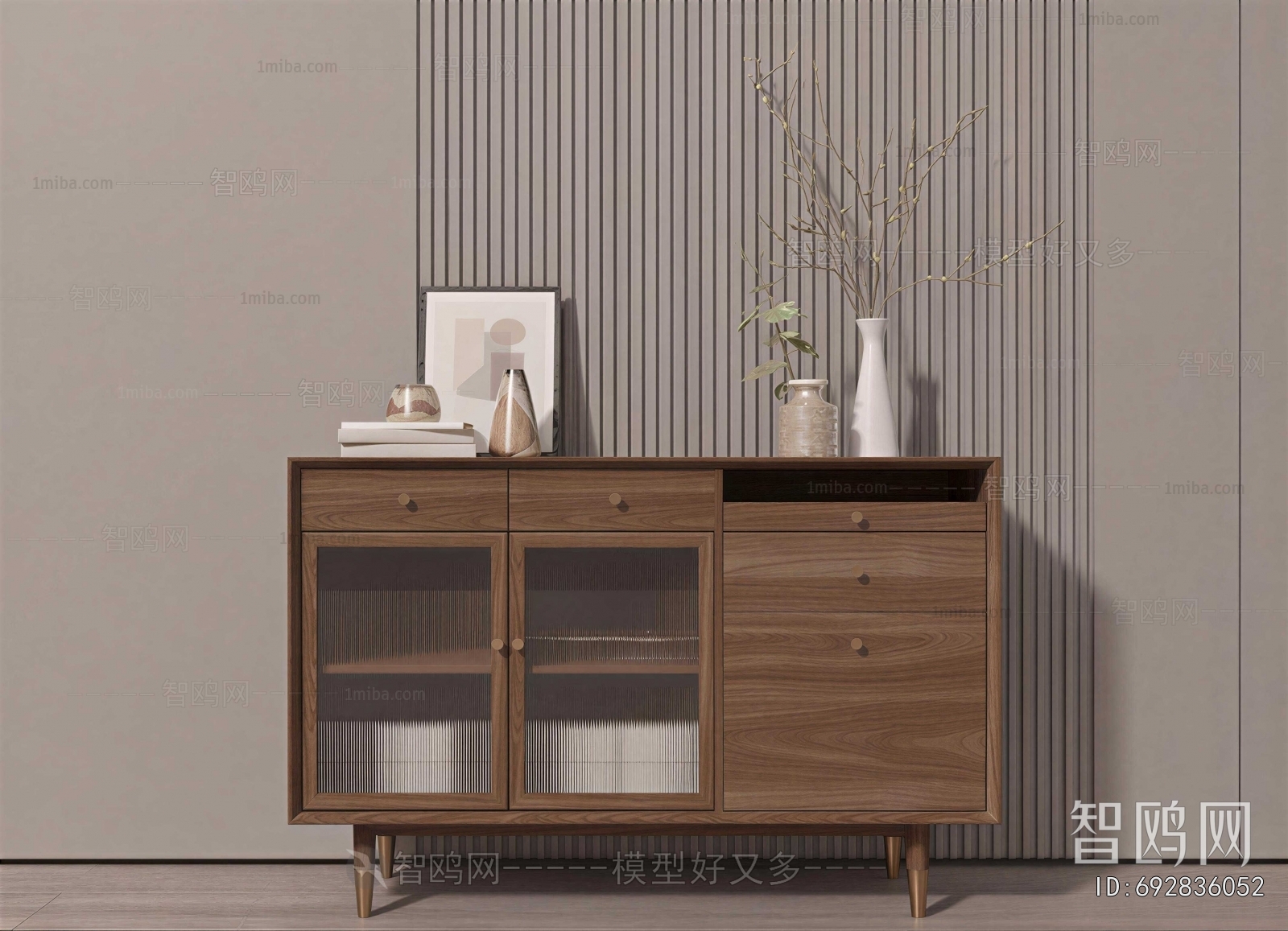 Wabi-sabi Style Sideboard