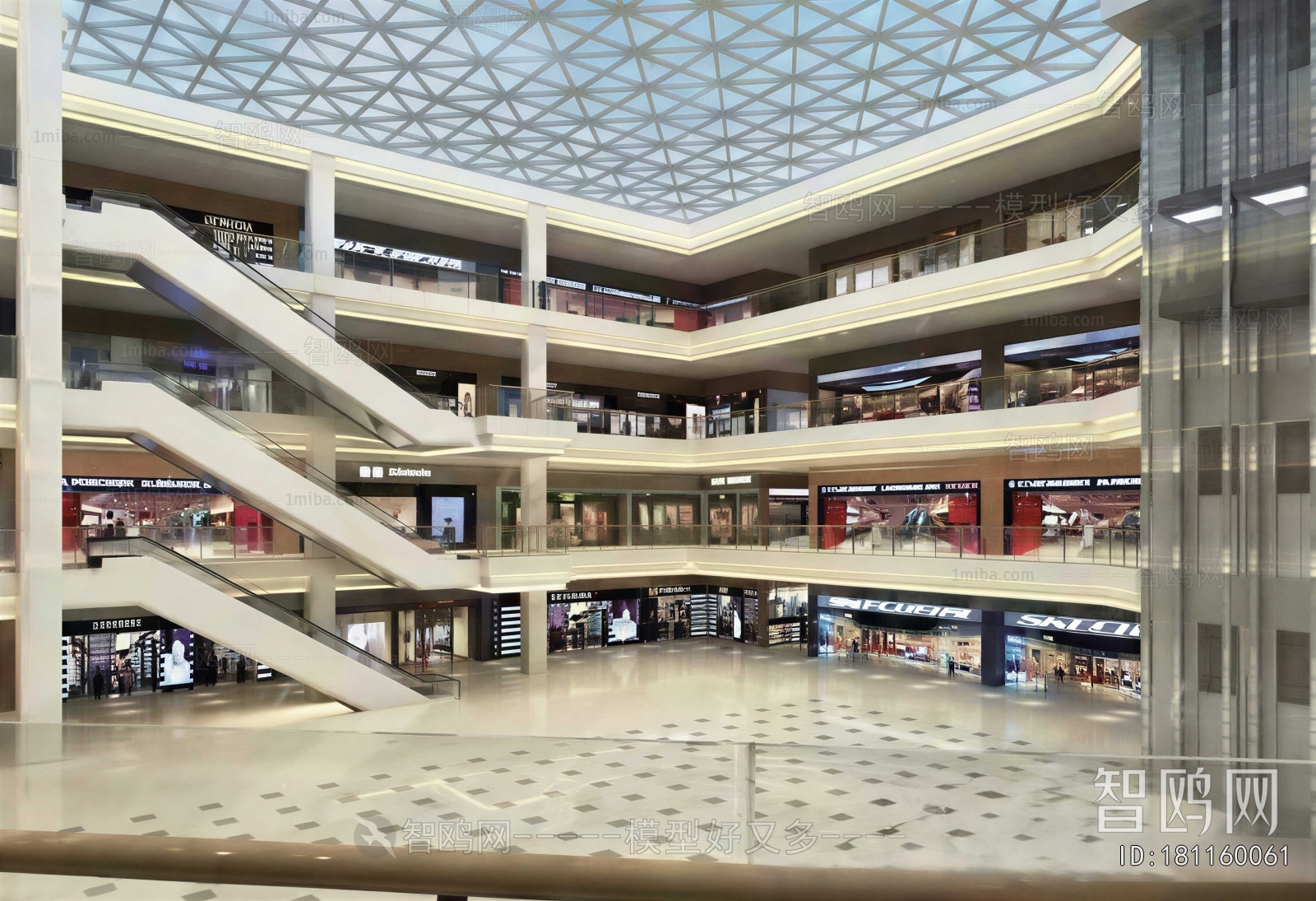 Modern Shopping Mall