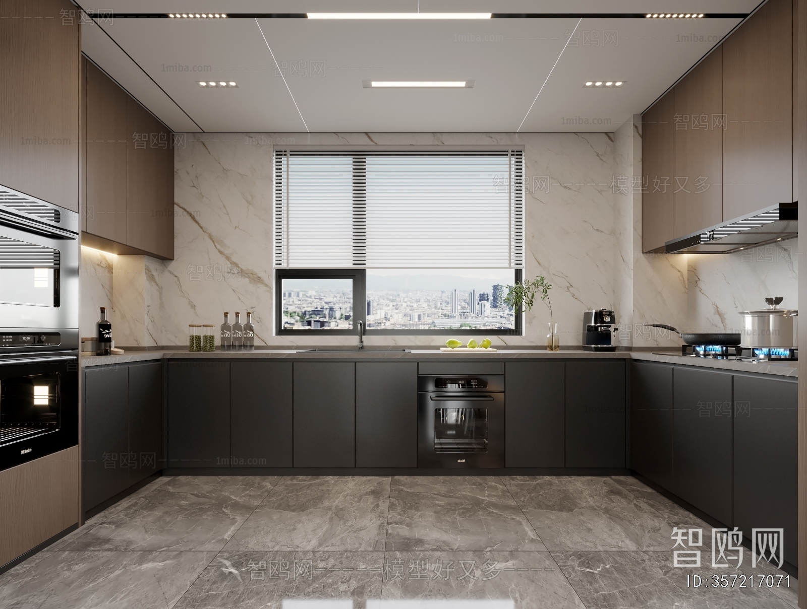 Modern The Kitchen