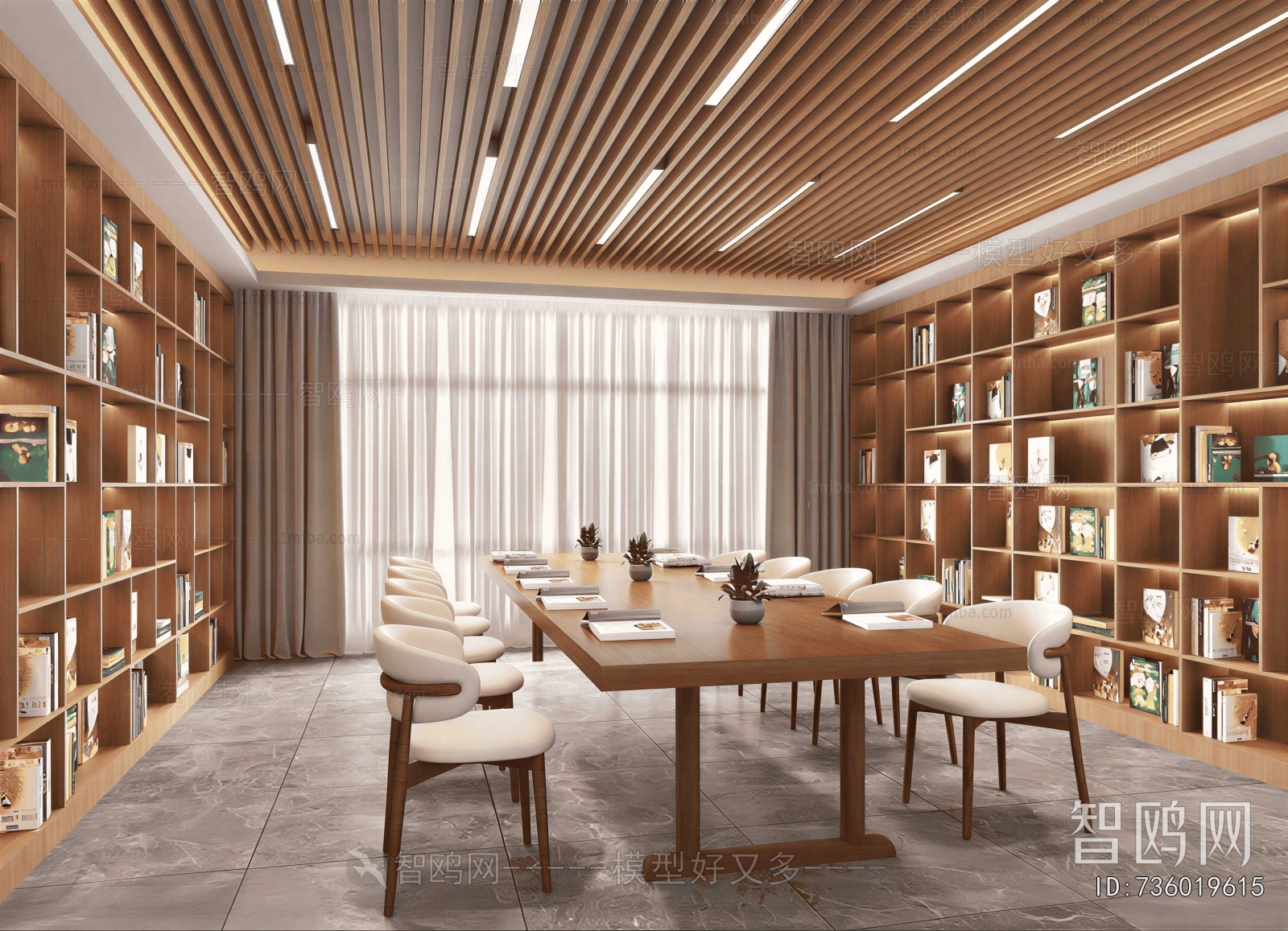 Modern Bookstore Book Bar