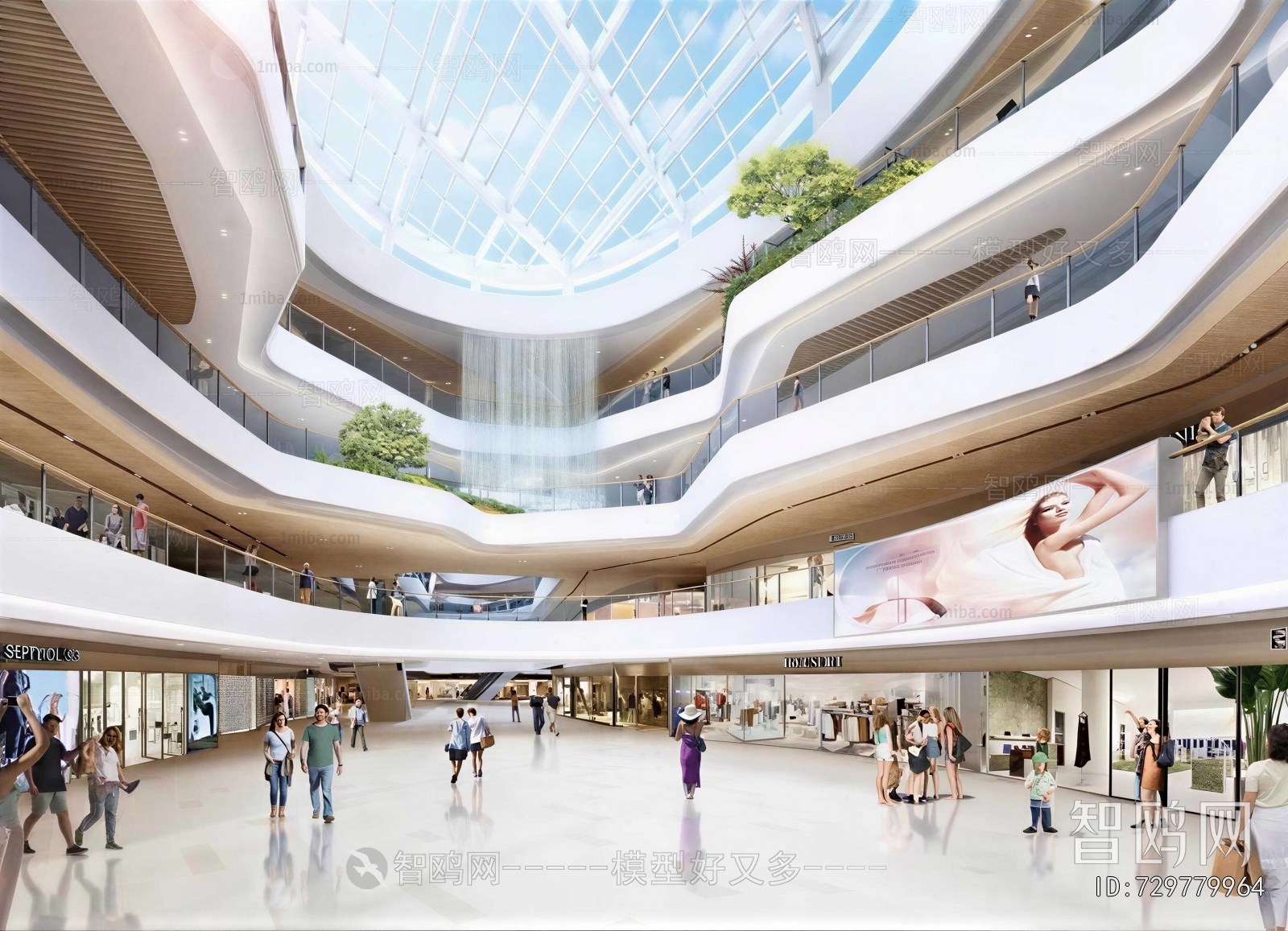 Modern Shopping Mall