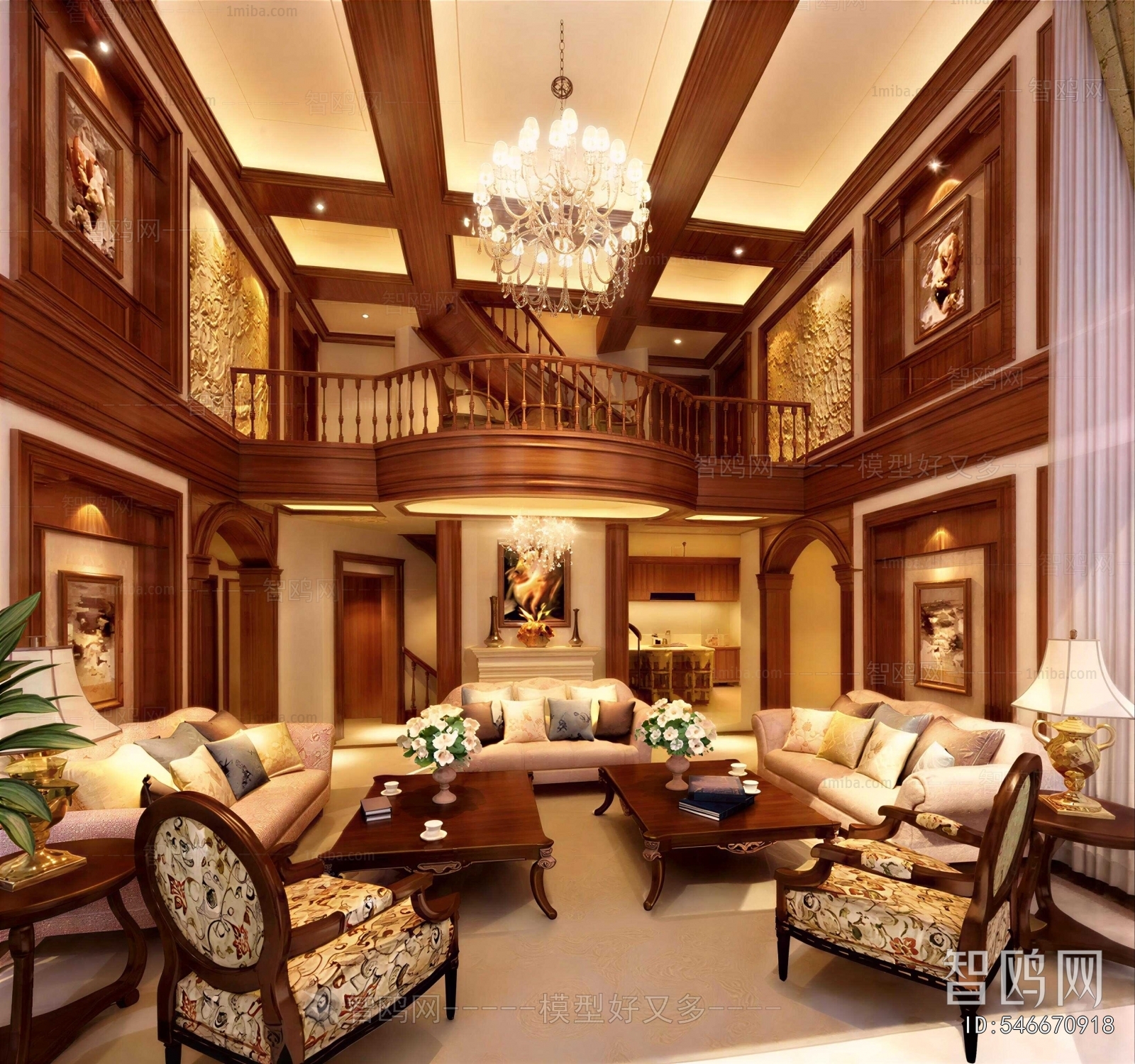 European Style A Living Room