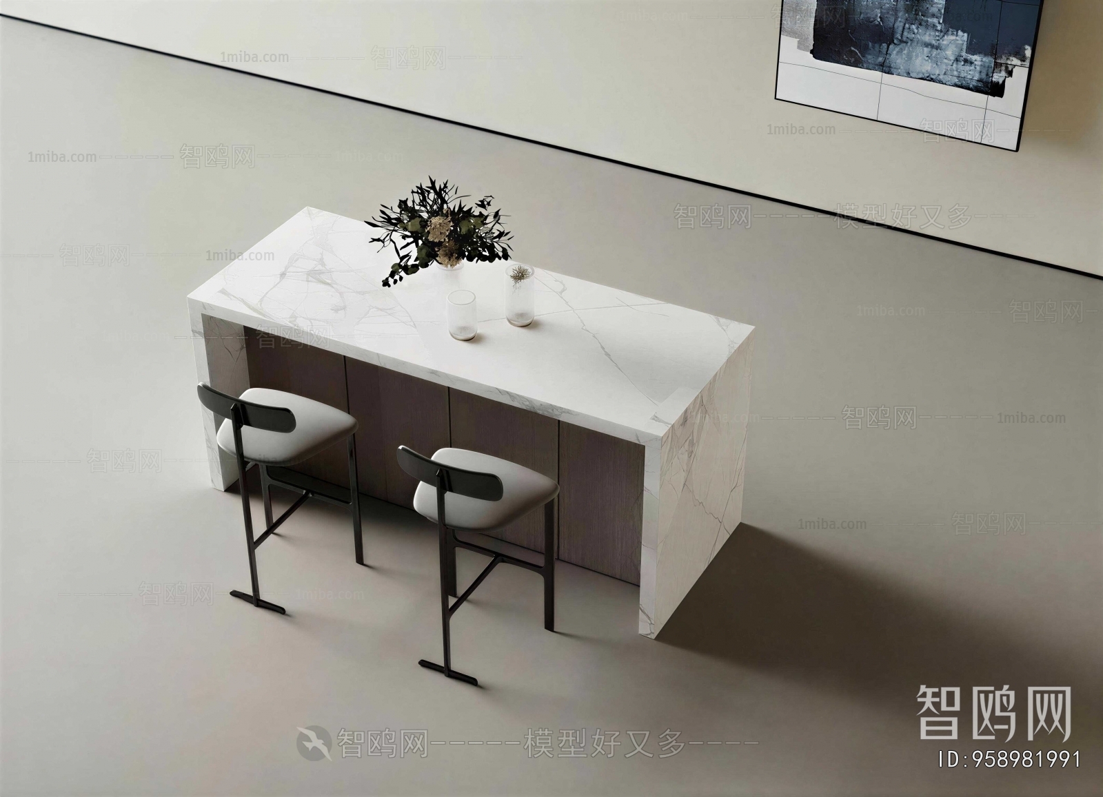 Modern Counter Bar