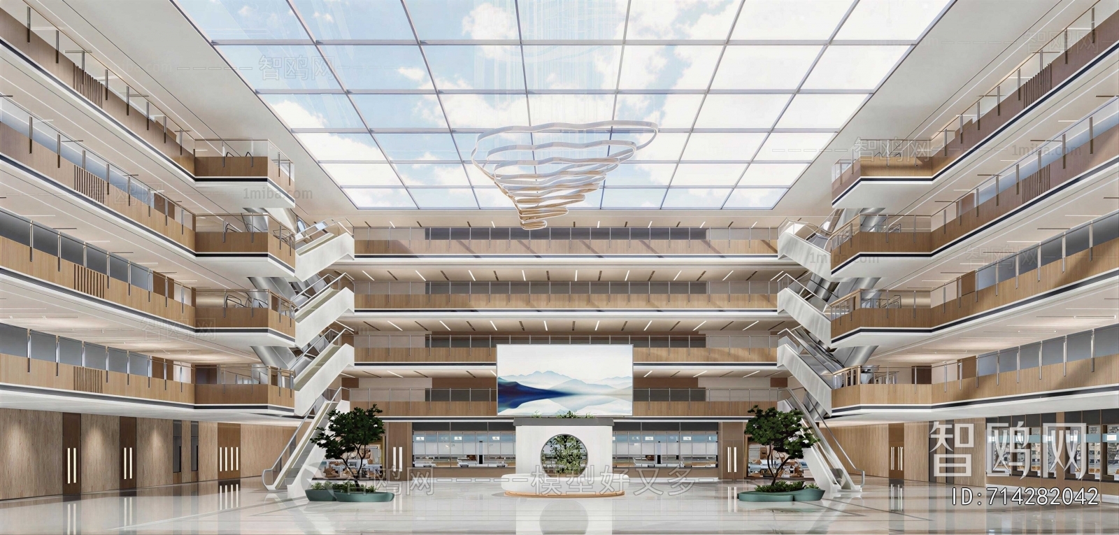 Modern Shopping Mall