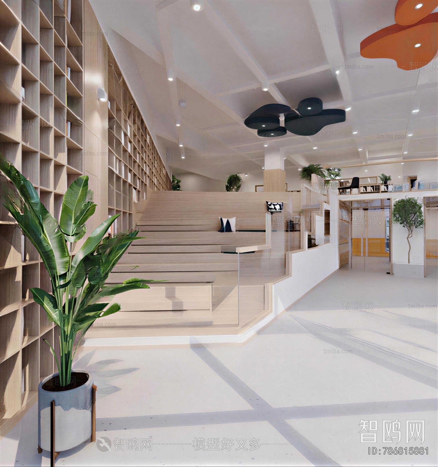 Modern Office Reception Desk