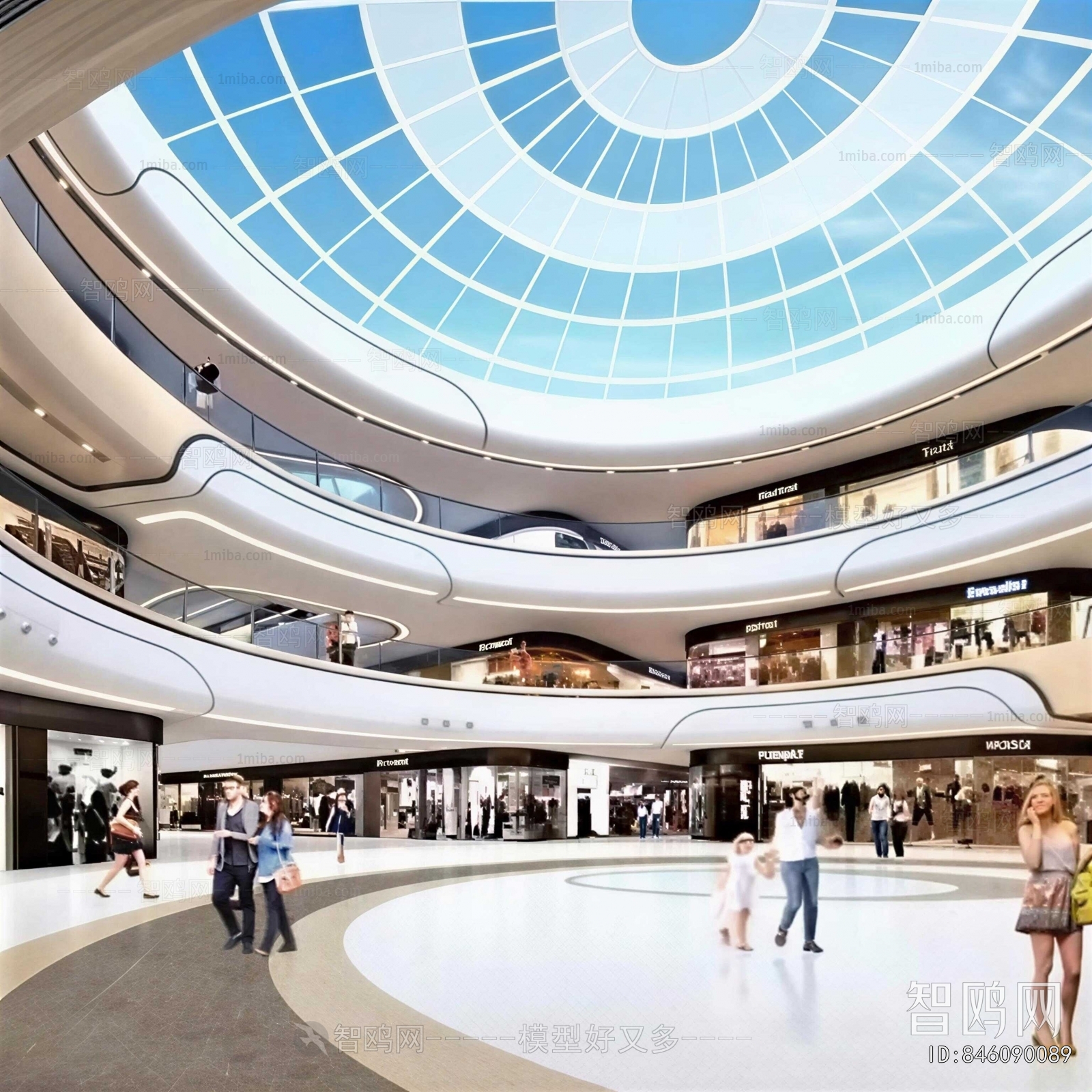 Modern Shopping Mall