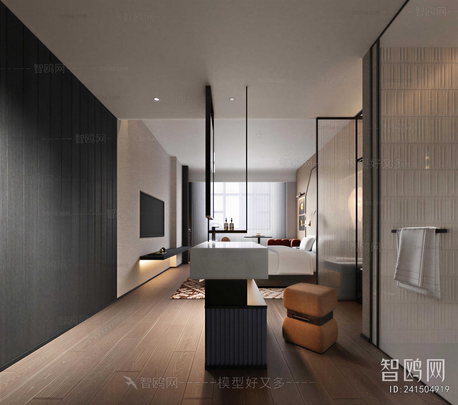 Modern Guest Room
